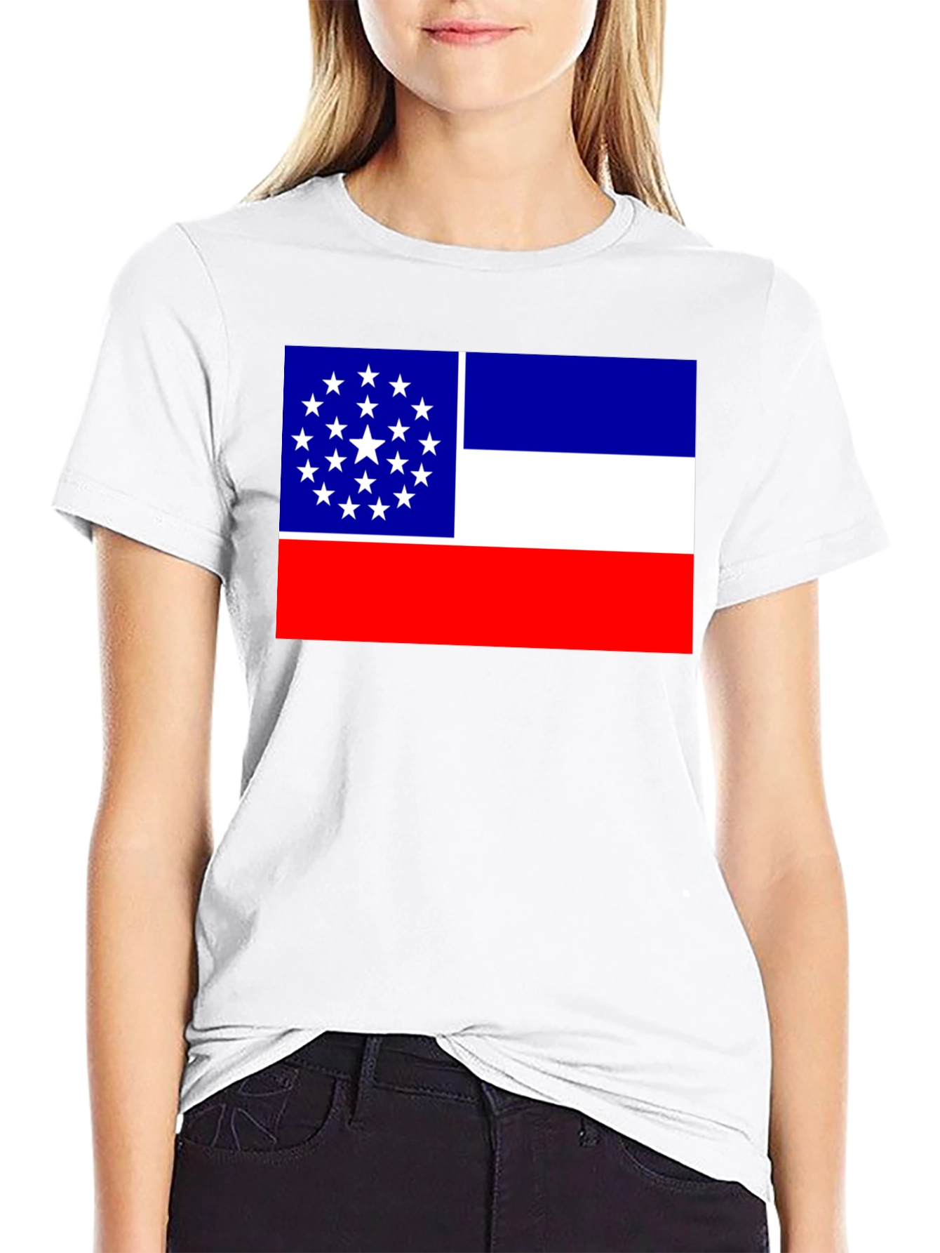 Mississippi Flag Graphic T-Shirt