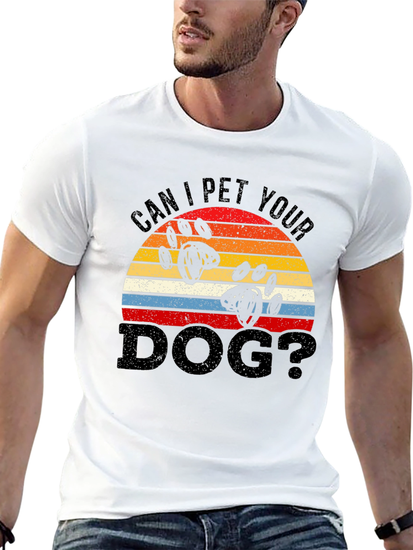 Can I Pet Your Dog? Retro Graphic Tee