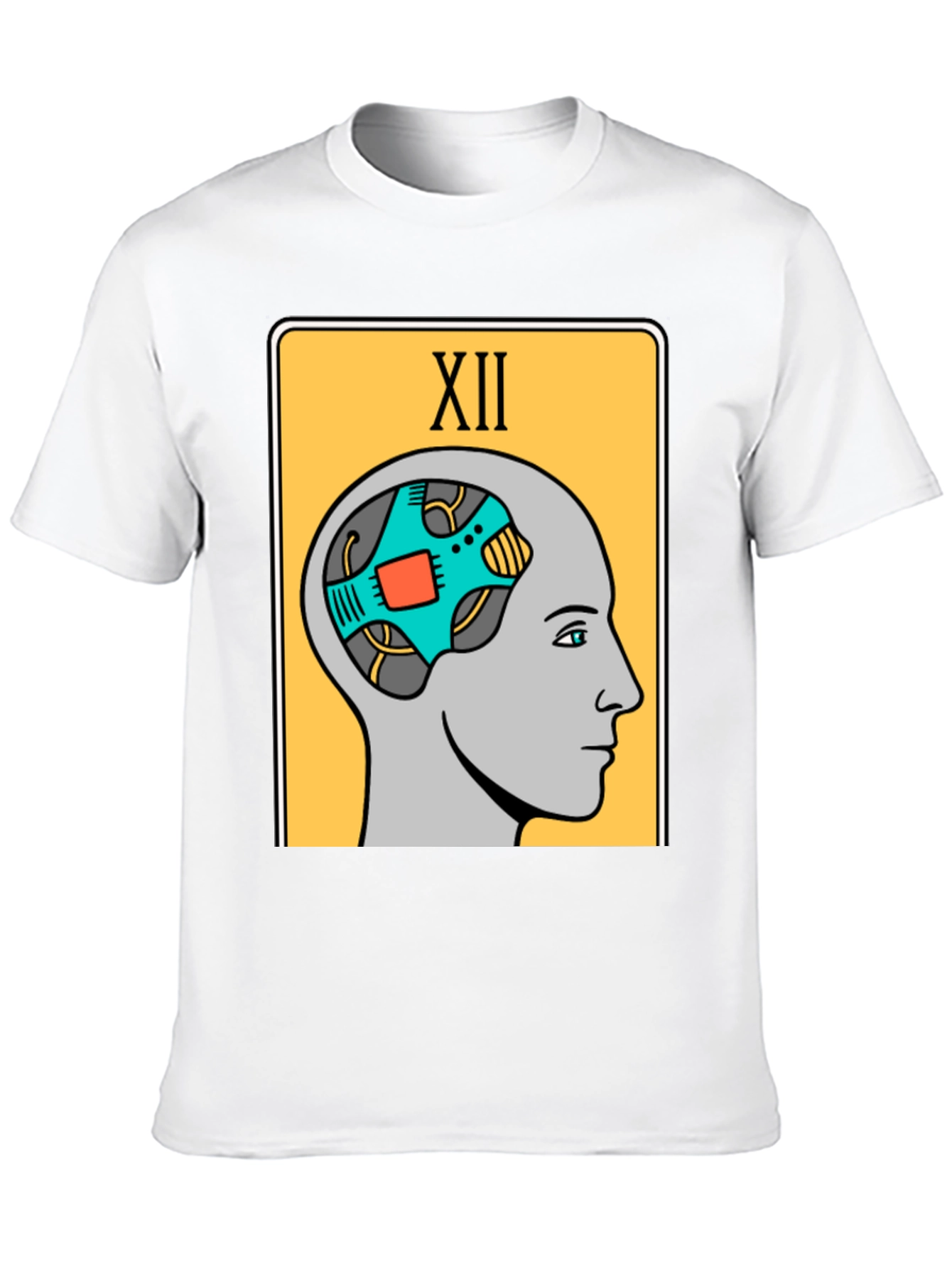 Robotic Mind Tarot Card Graphic T-Shirt
