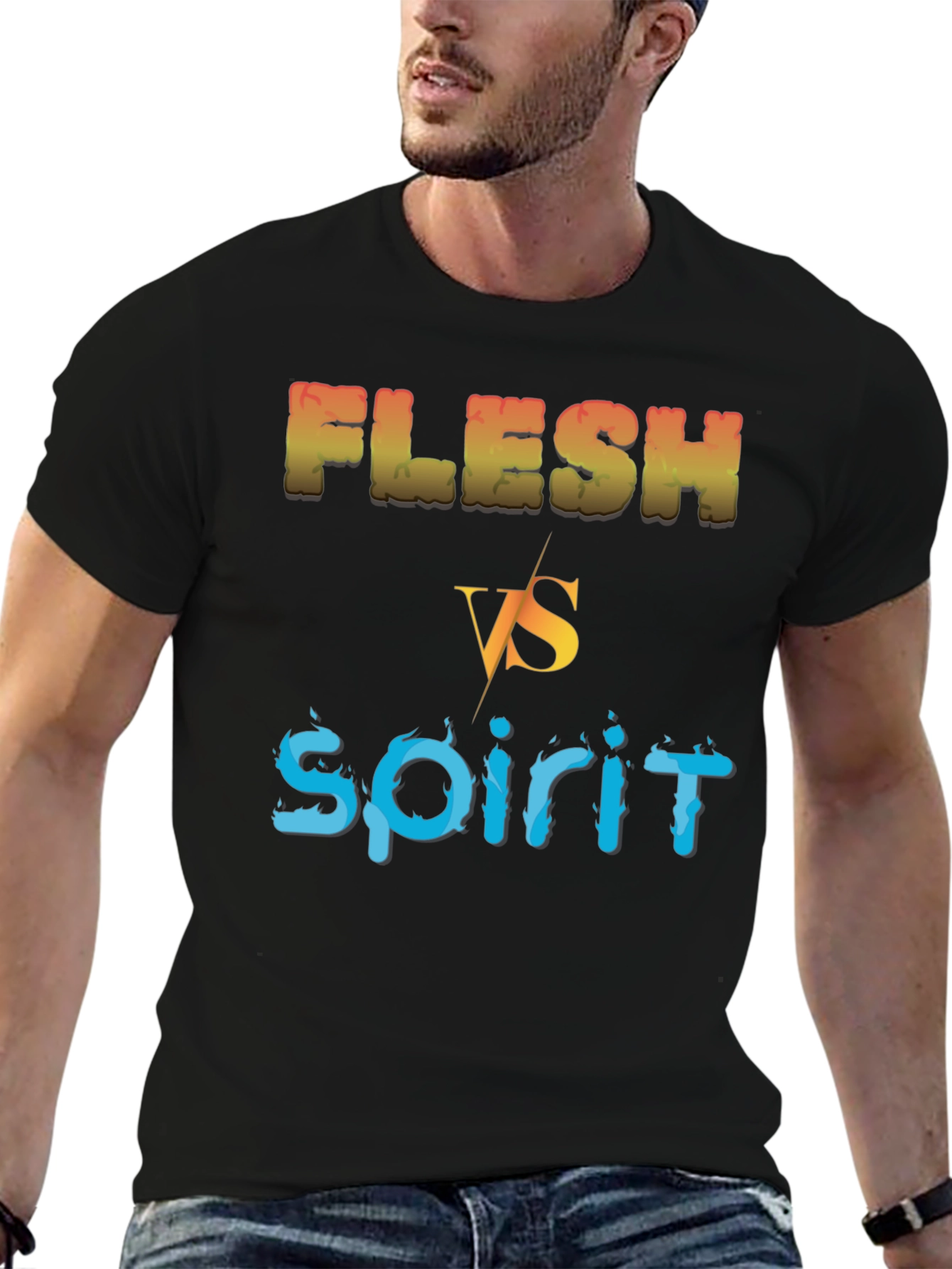Flesh vs Spirit Graphic Tee