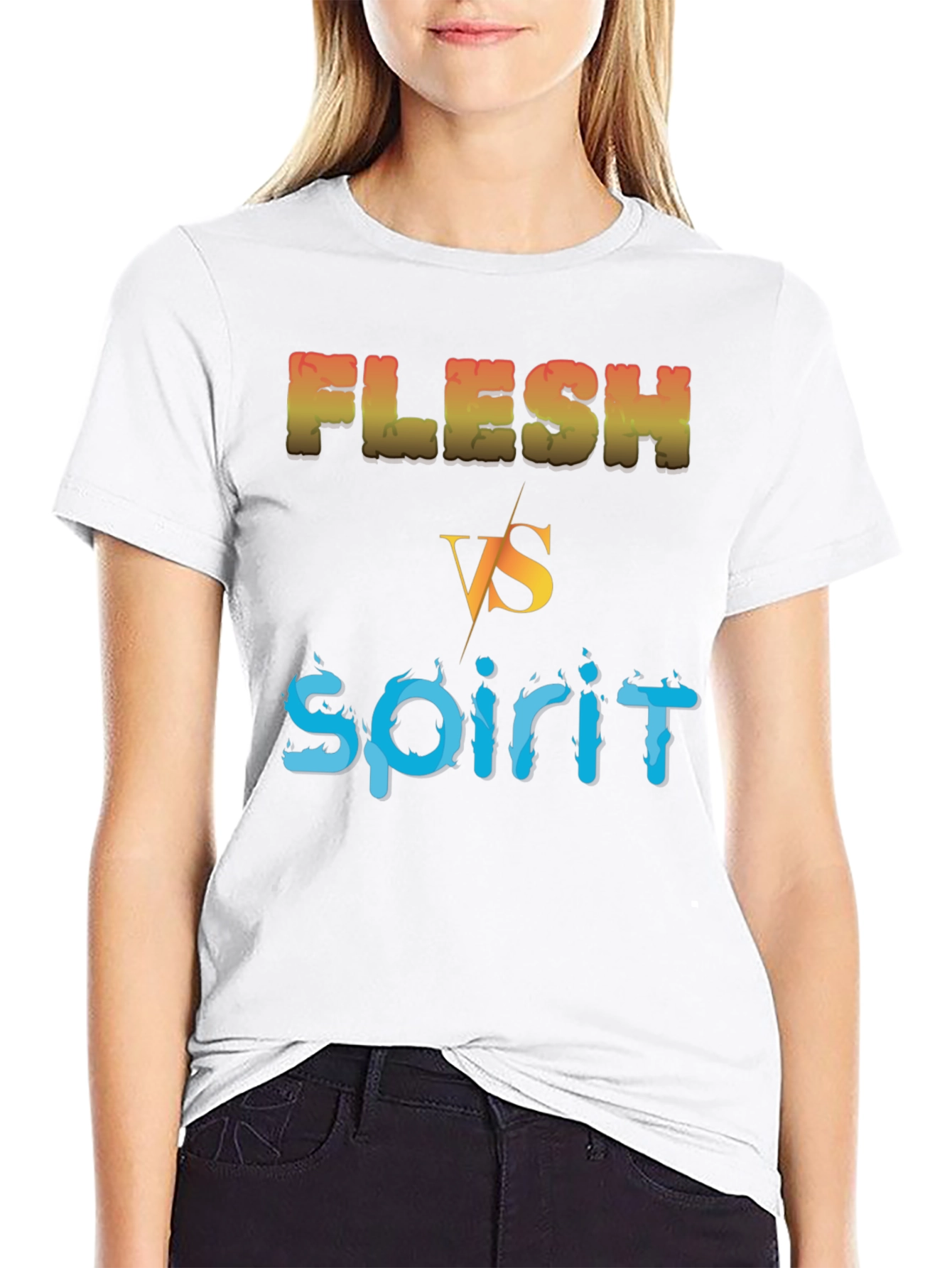 Flesh vs Spirit Graphic Tee