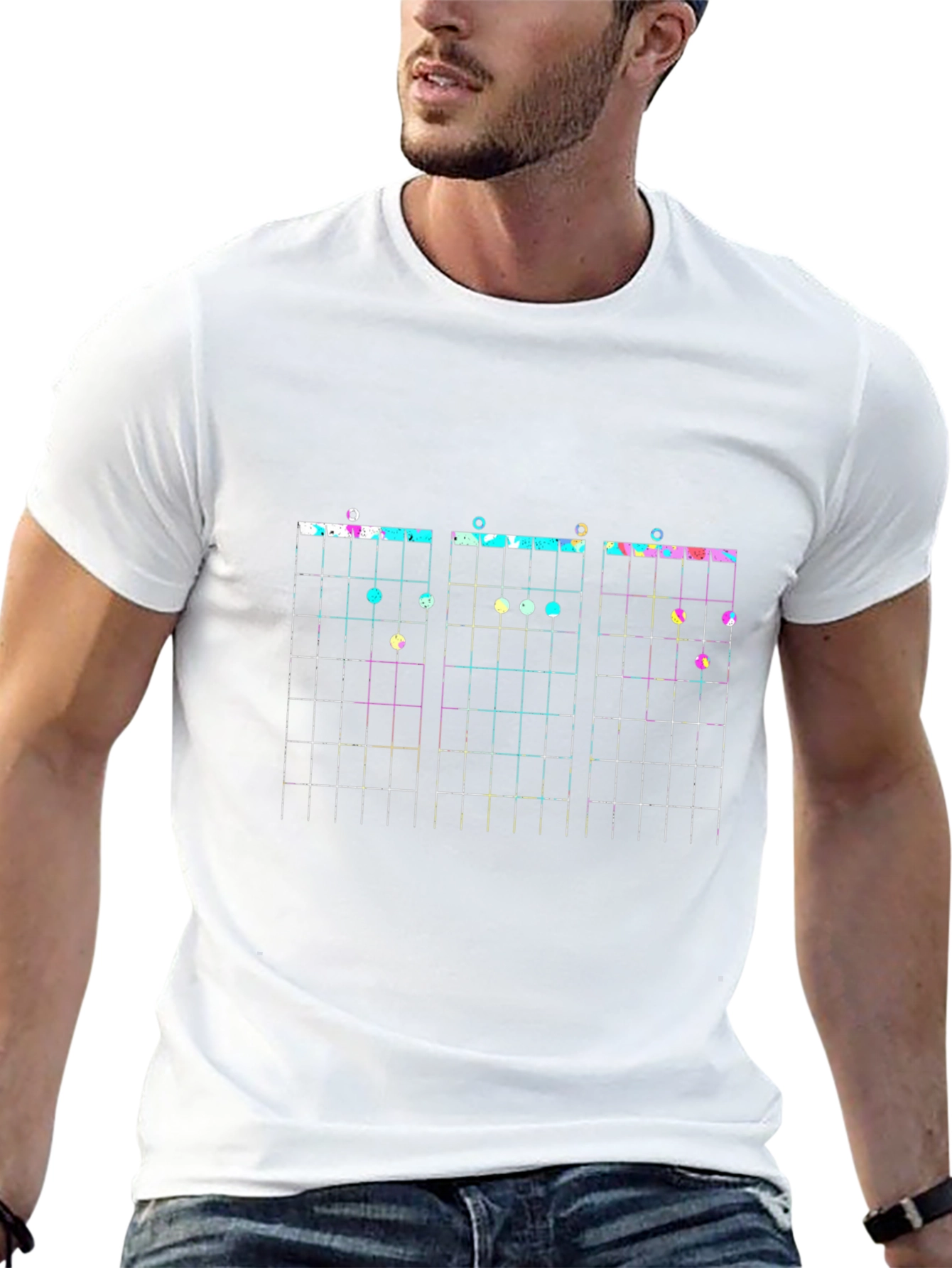 Guitar Chord T-Shirt - Music Lover Tee
