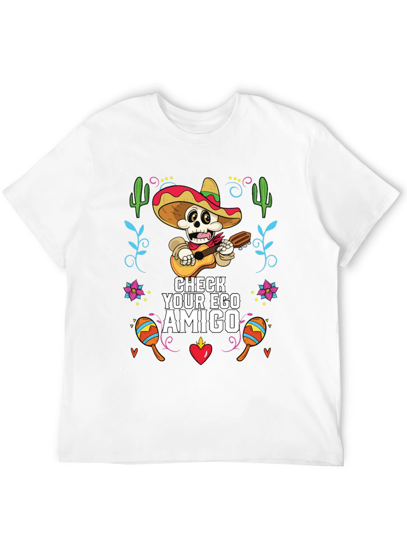 Check Your Ego Amigo Graphic T-Shirt