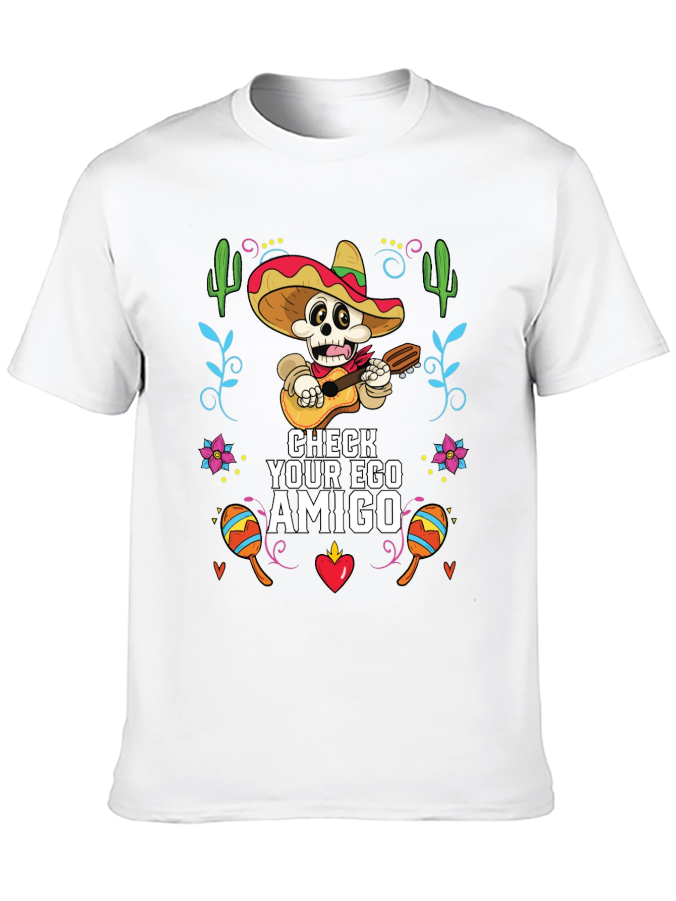 Check Your Ego Amigo Graphic T-Shirt