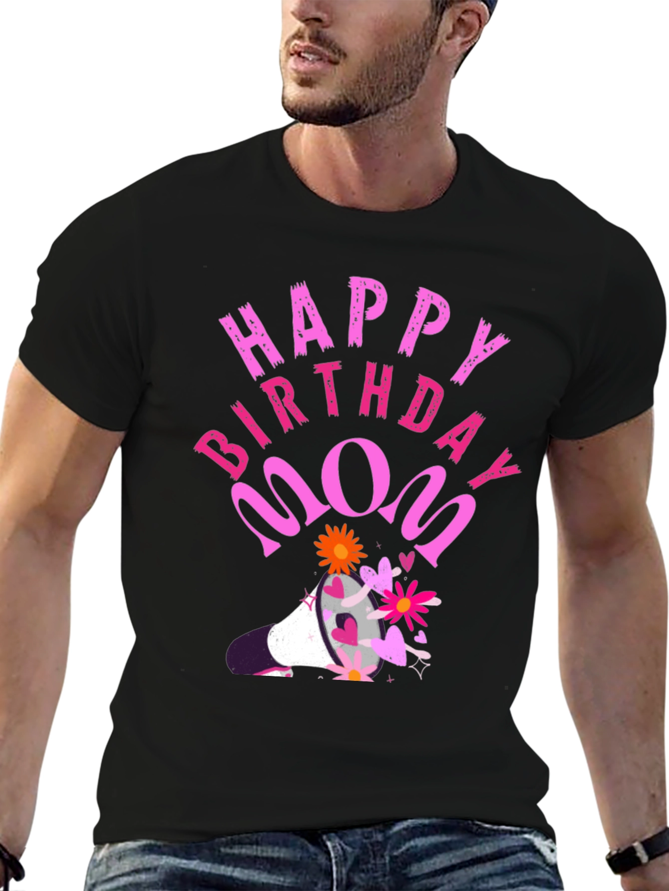 Happy Birthday Mom Graphic Tee