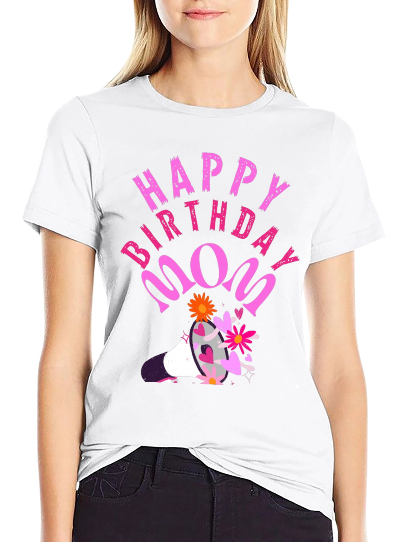 Happy Birthday Mom Graphic Tee