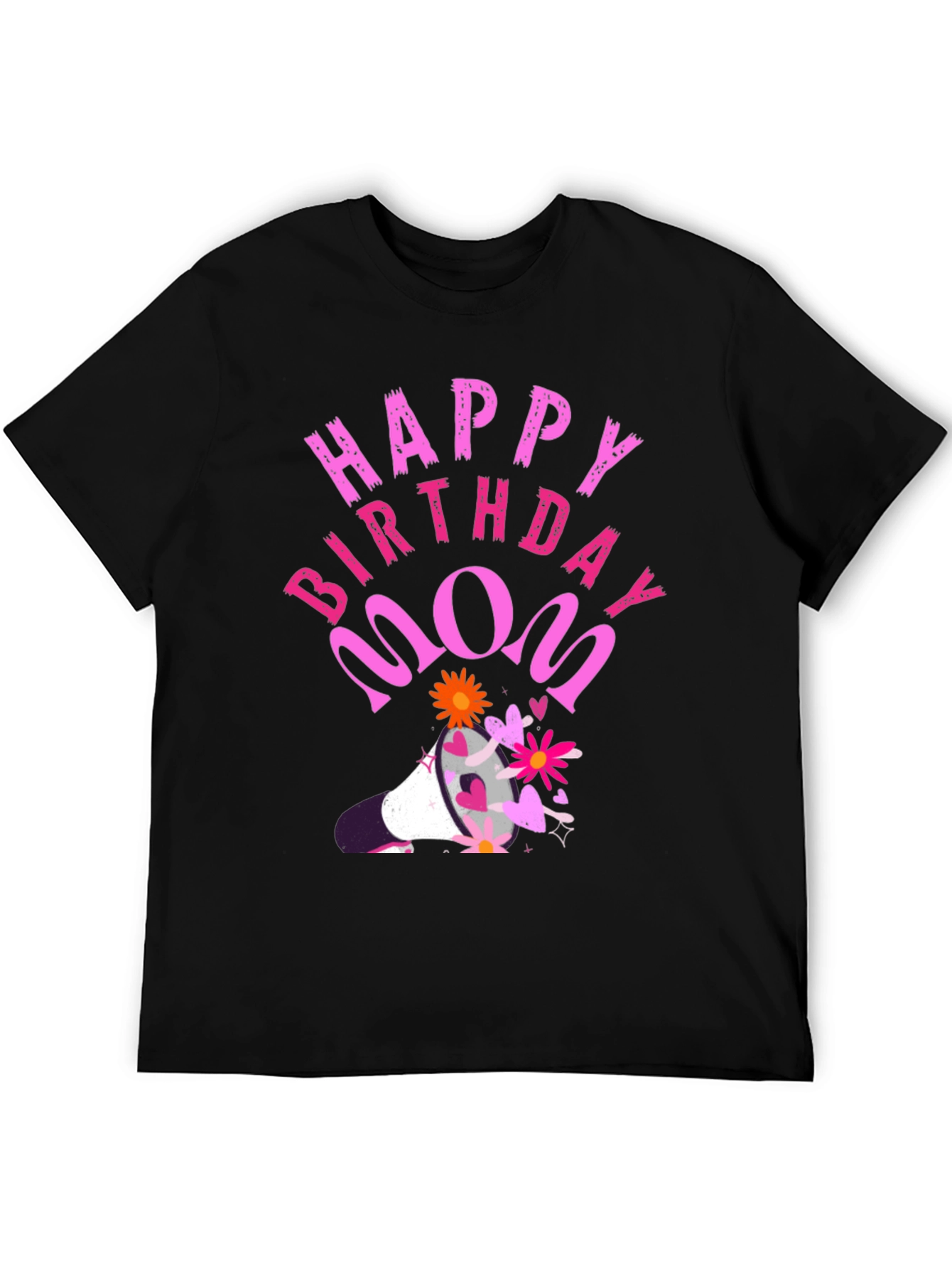 Happy Birthday Mom Graphic Tee