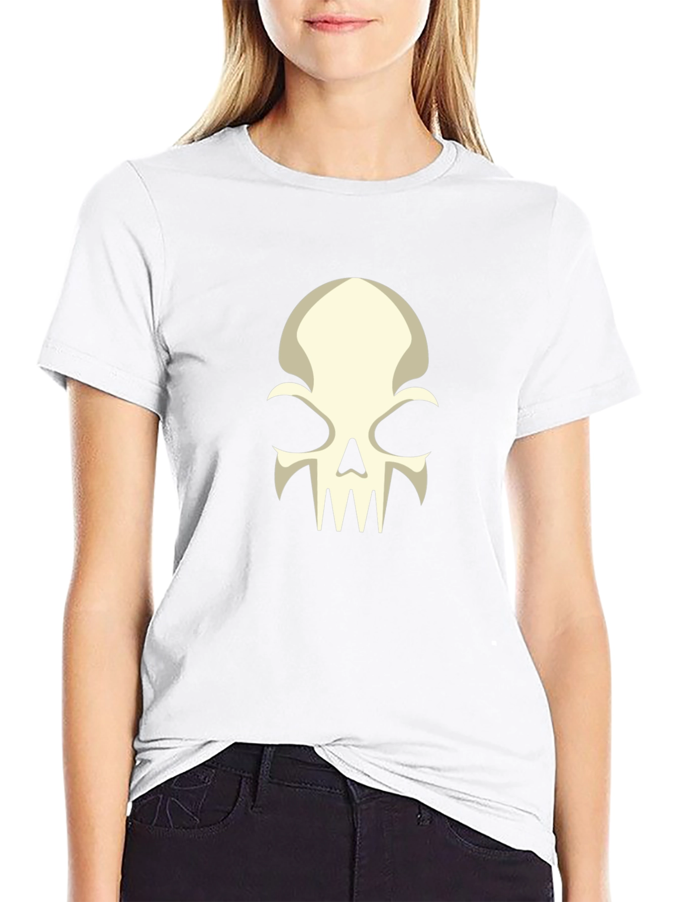 Skull Graphic T-Shirt - Mens Black Tee