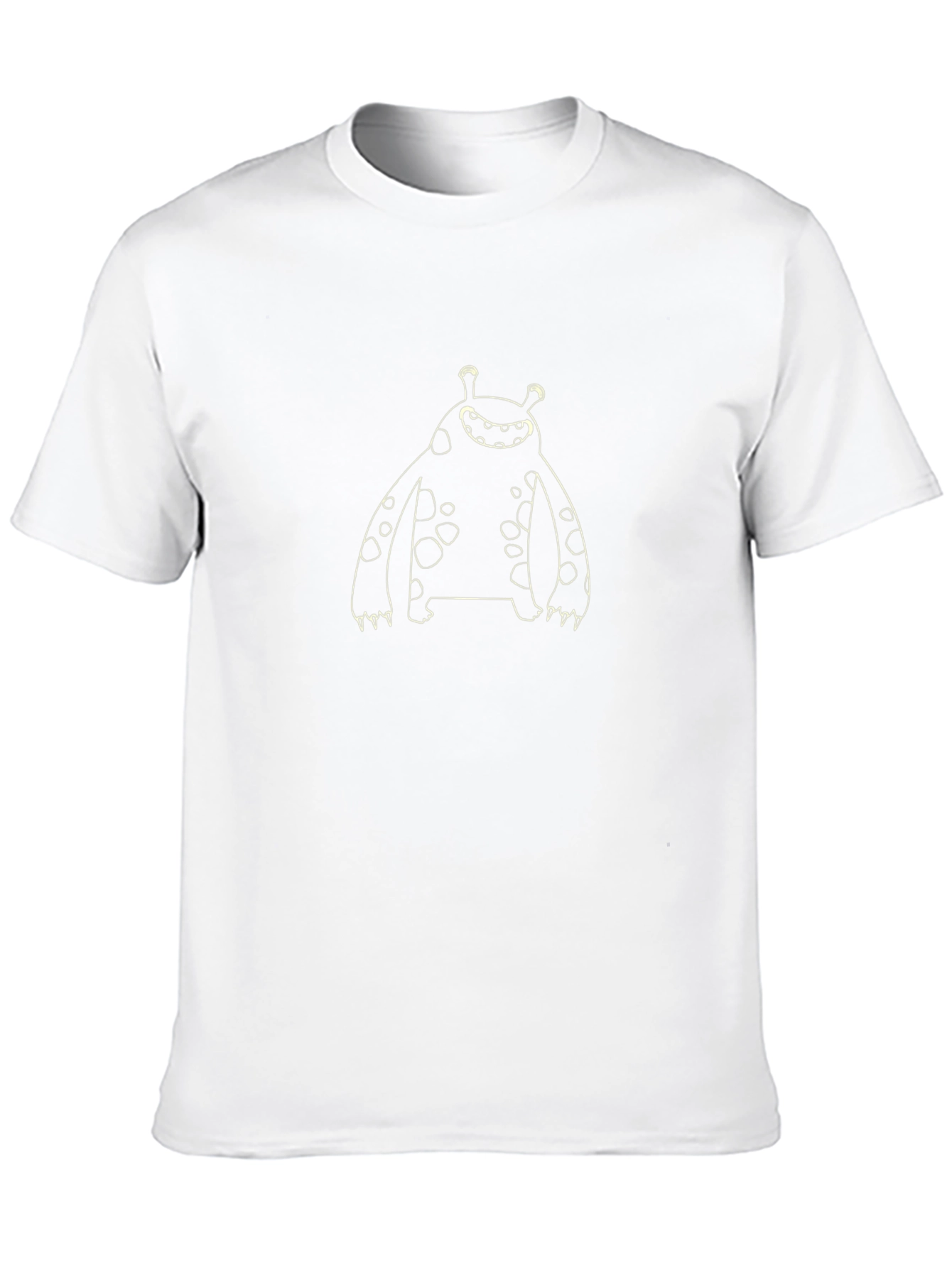 Monster Graphic Black T-Shirt