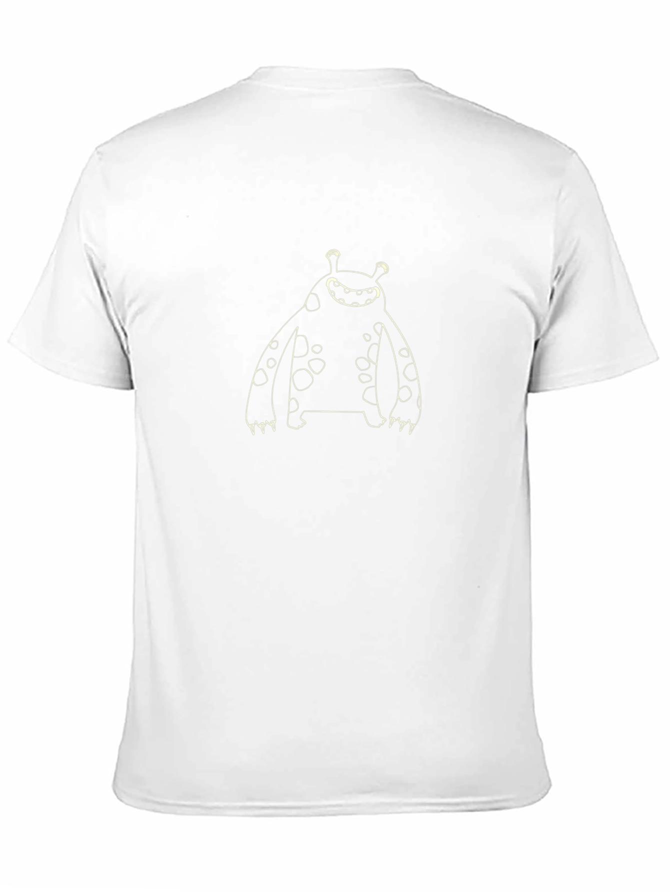Monster Graphic Black T-Shirt