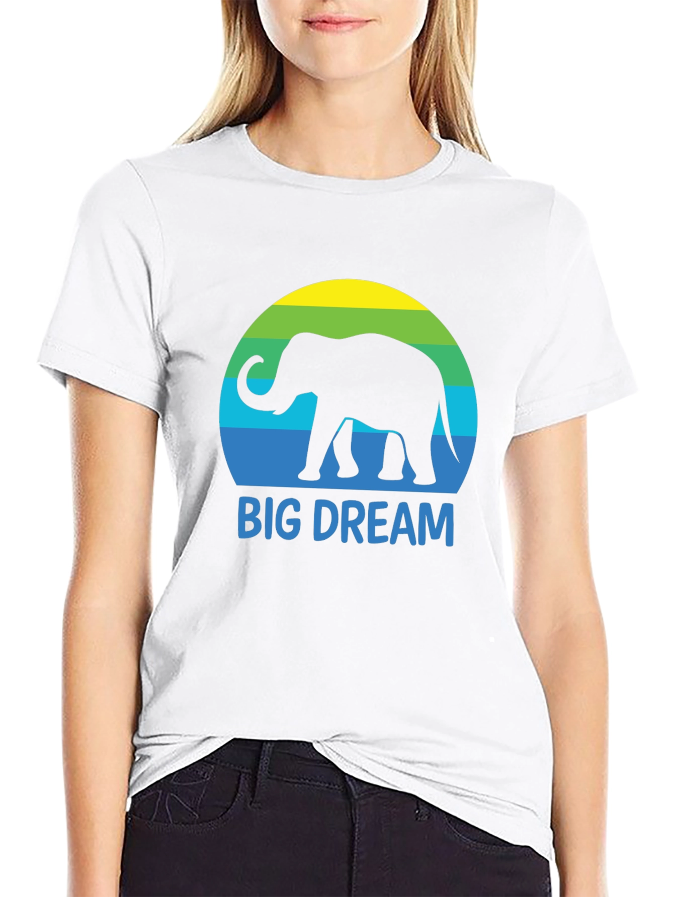 Big Dream Elephant Graphic Tee