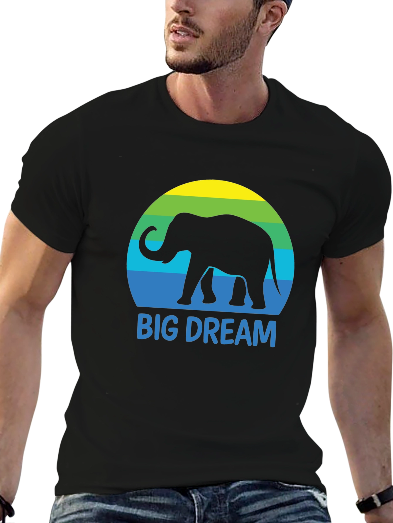 Big Dream Elephant Graphic Tee