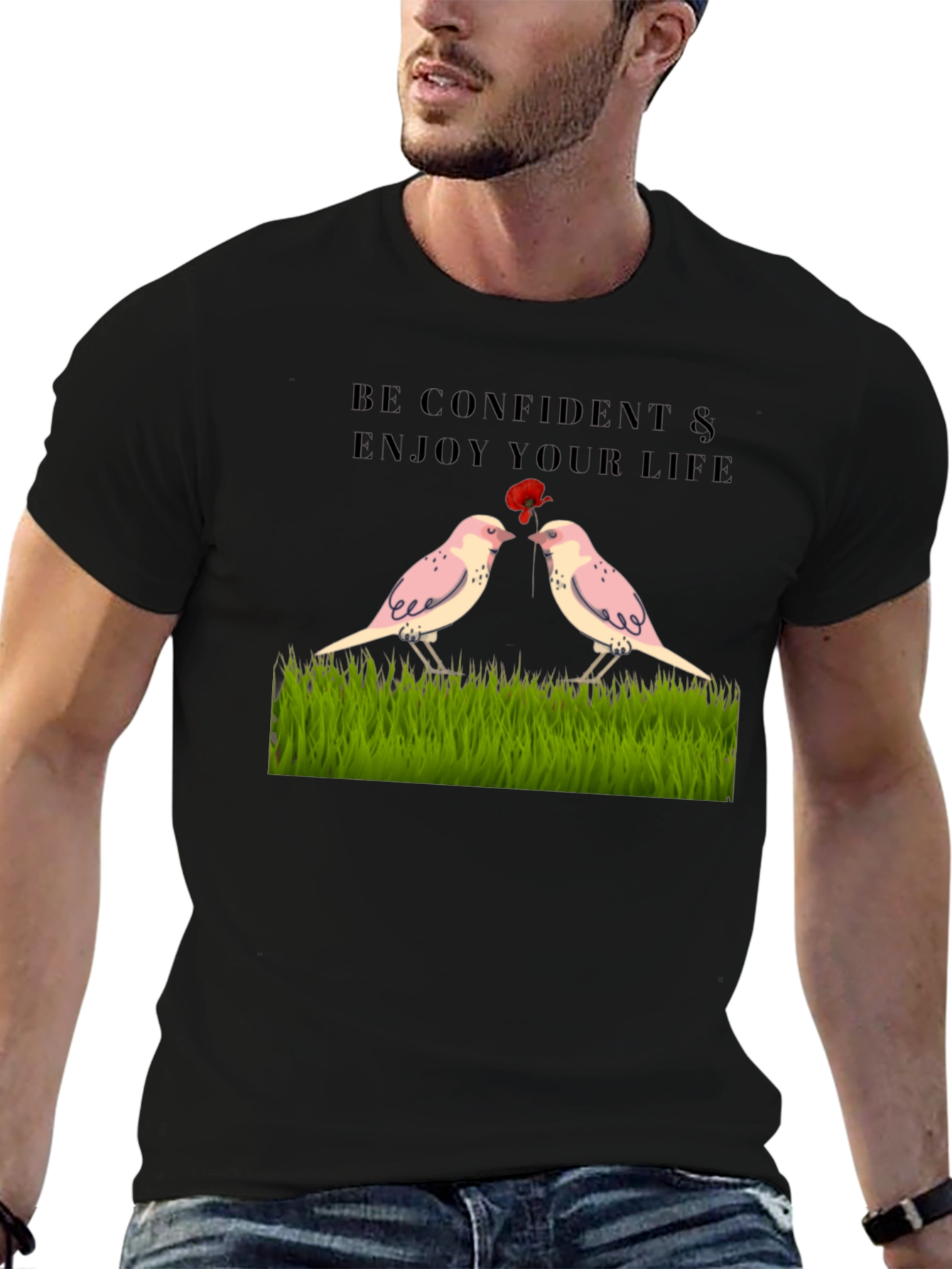 Confident Birds Graphic Tee