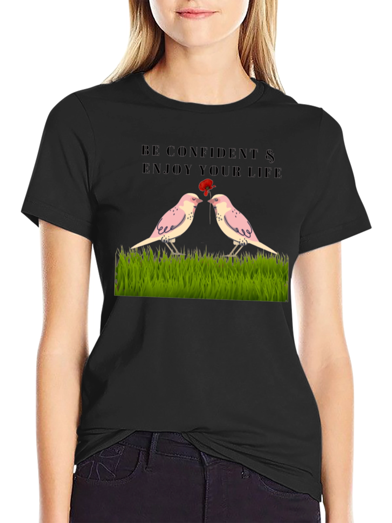Confident Birds Graphic Tee