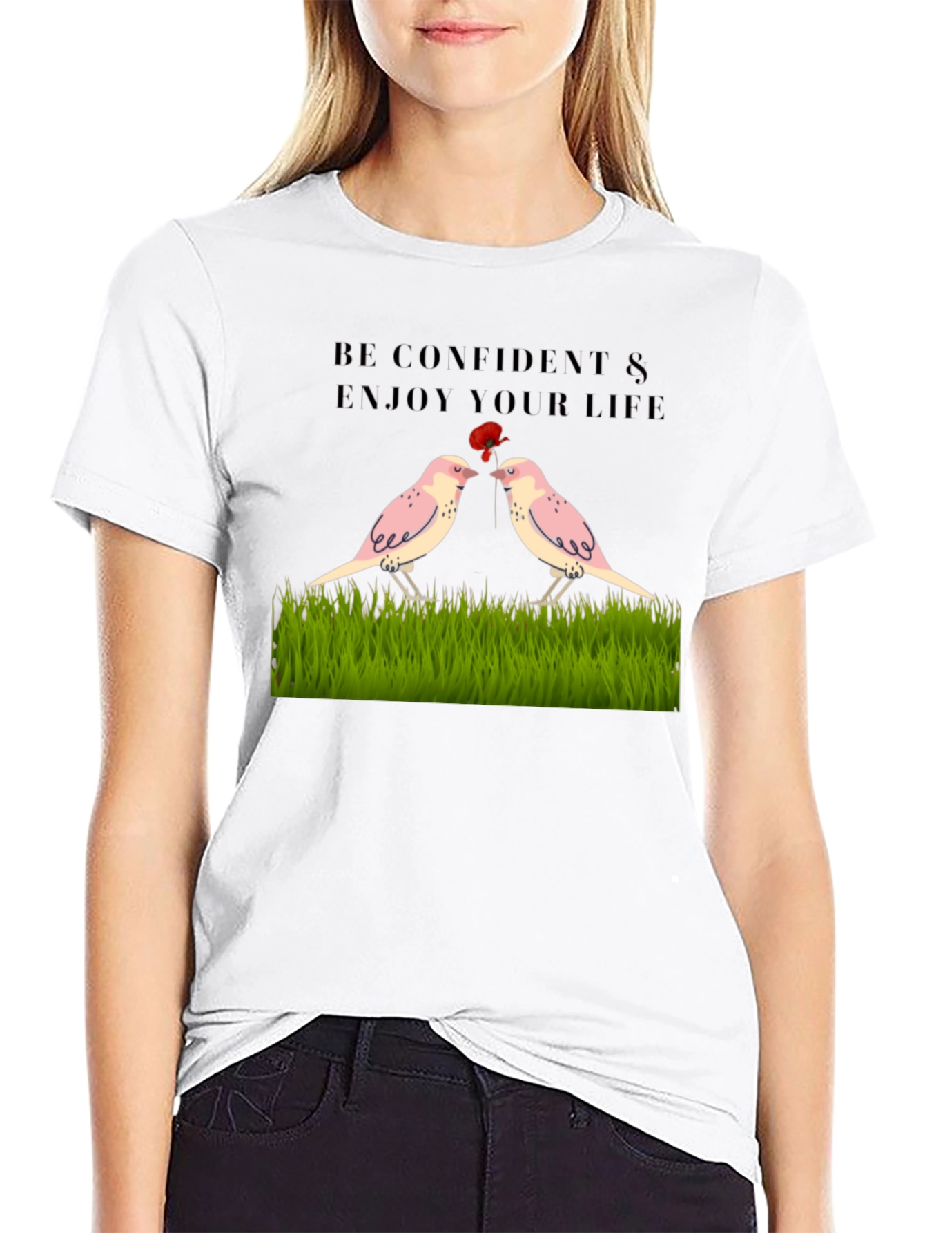 Confident Birds Graphic Tee