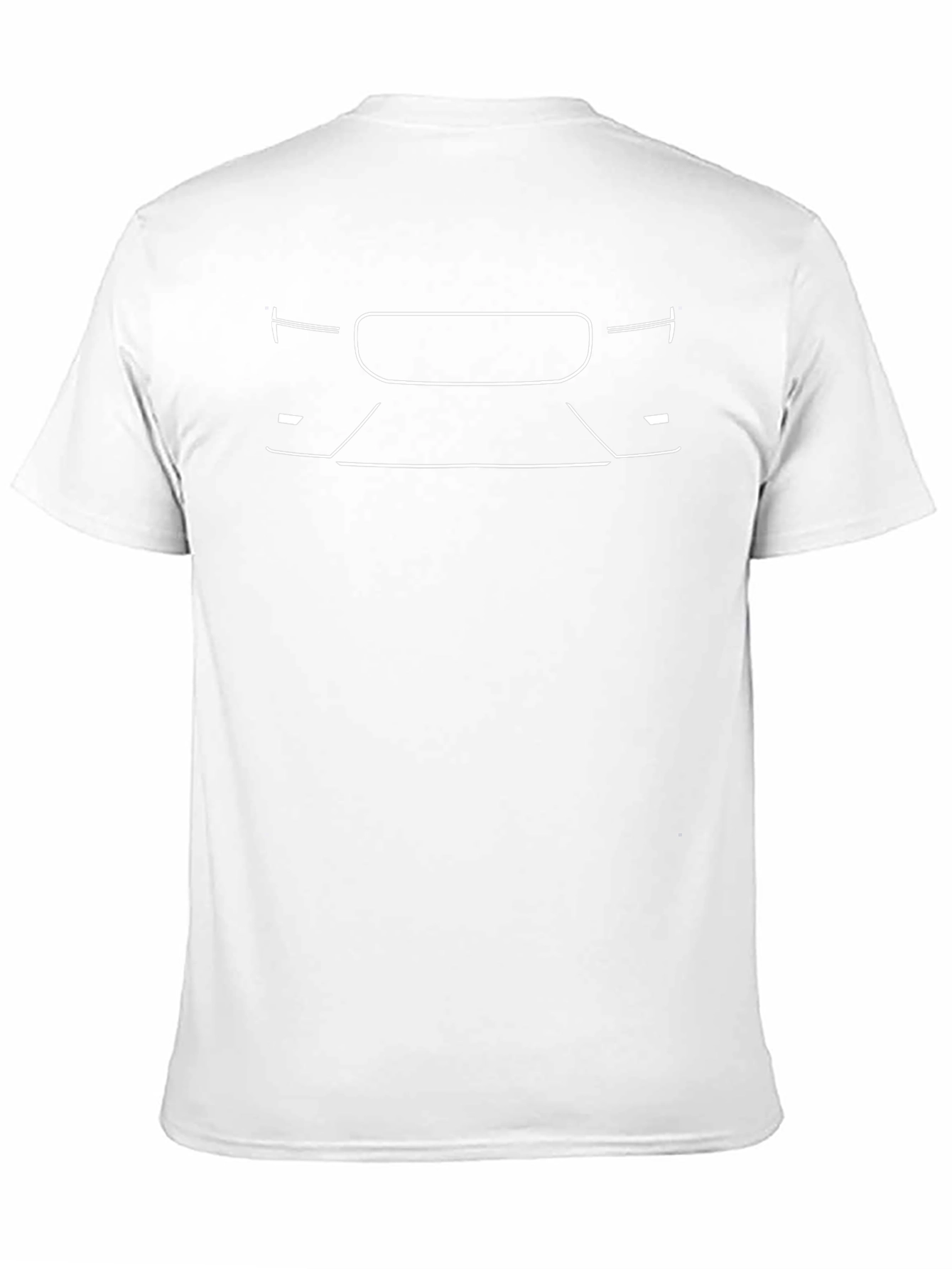Sleek Black Car Graphic Tee - Automotive Enthusiast Apparel