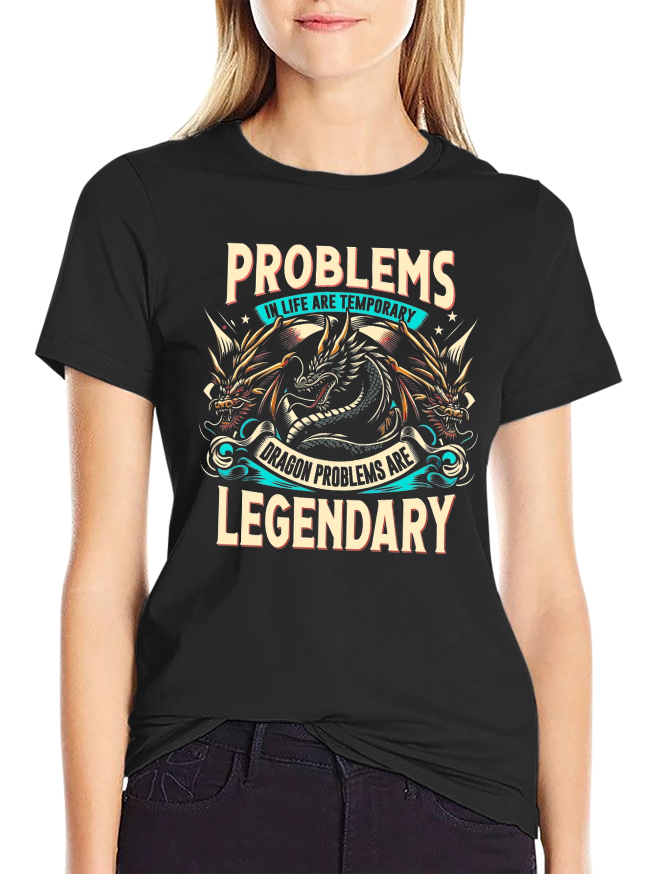 Dragon Problems Legendary Graphic Tee