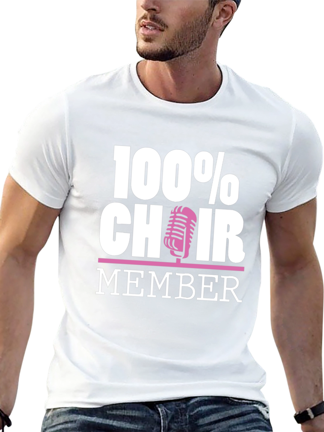 100% Choir Member Graphic T-Shirt