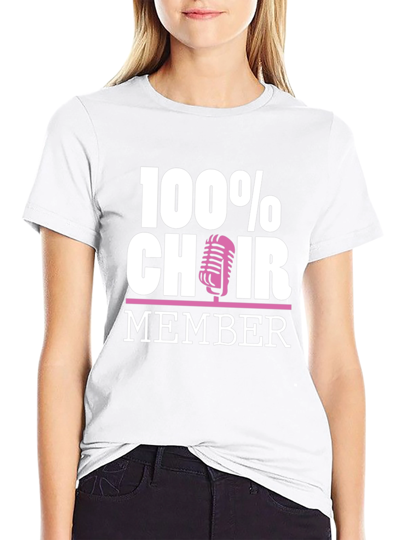 100% Choir Member Graphic T-Shirt