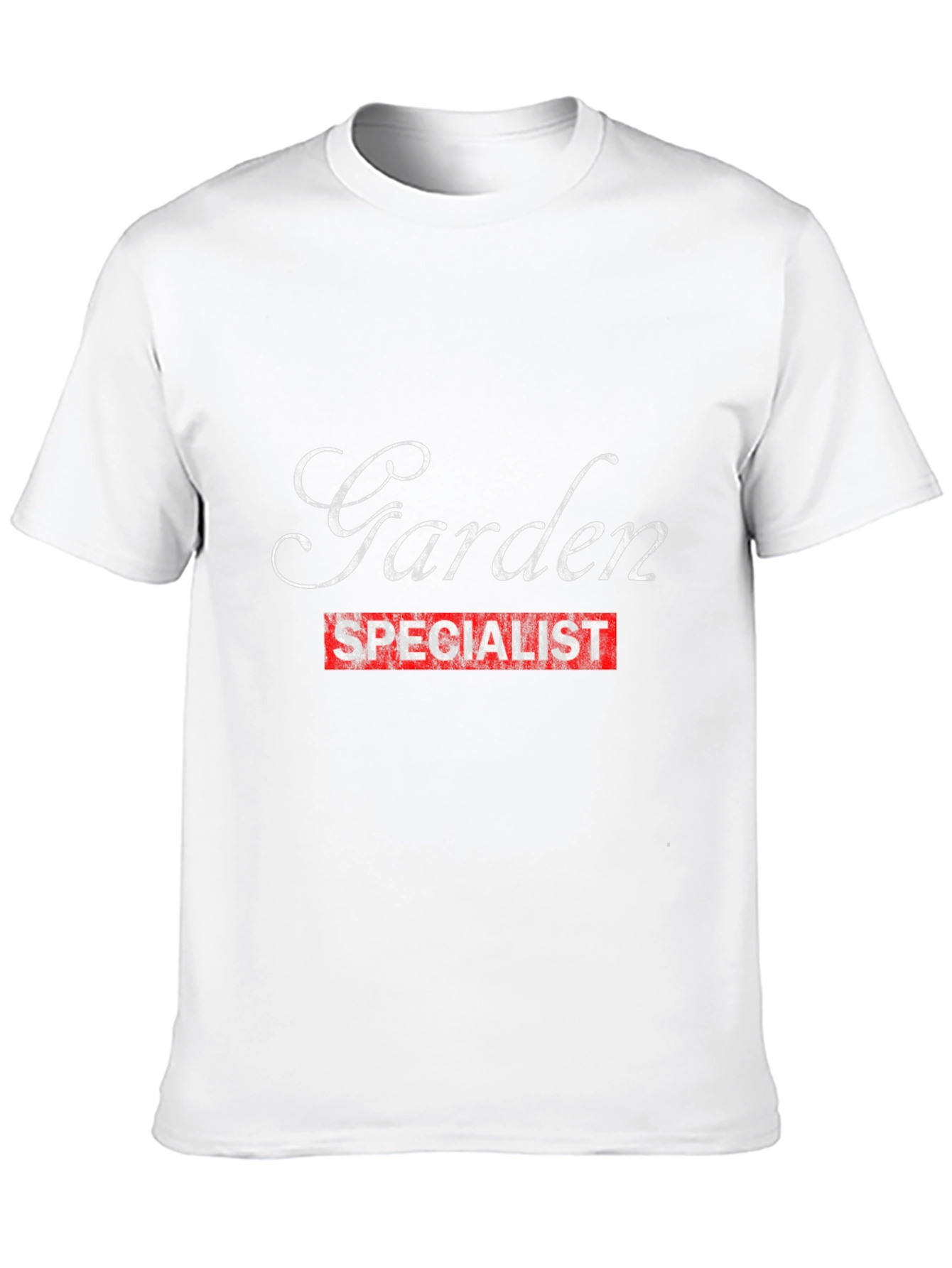 Garden Specialist T-Shirt - Black Graphic Tee