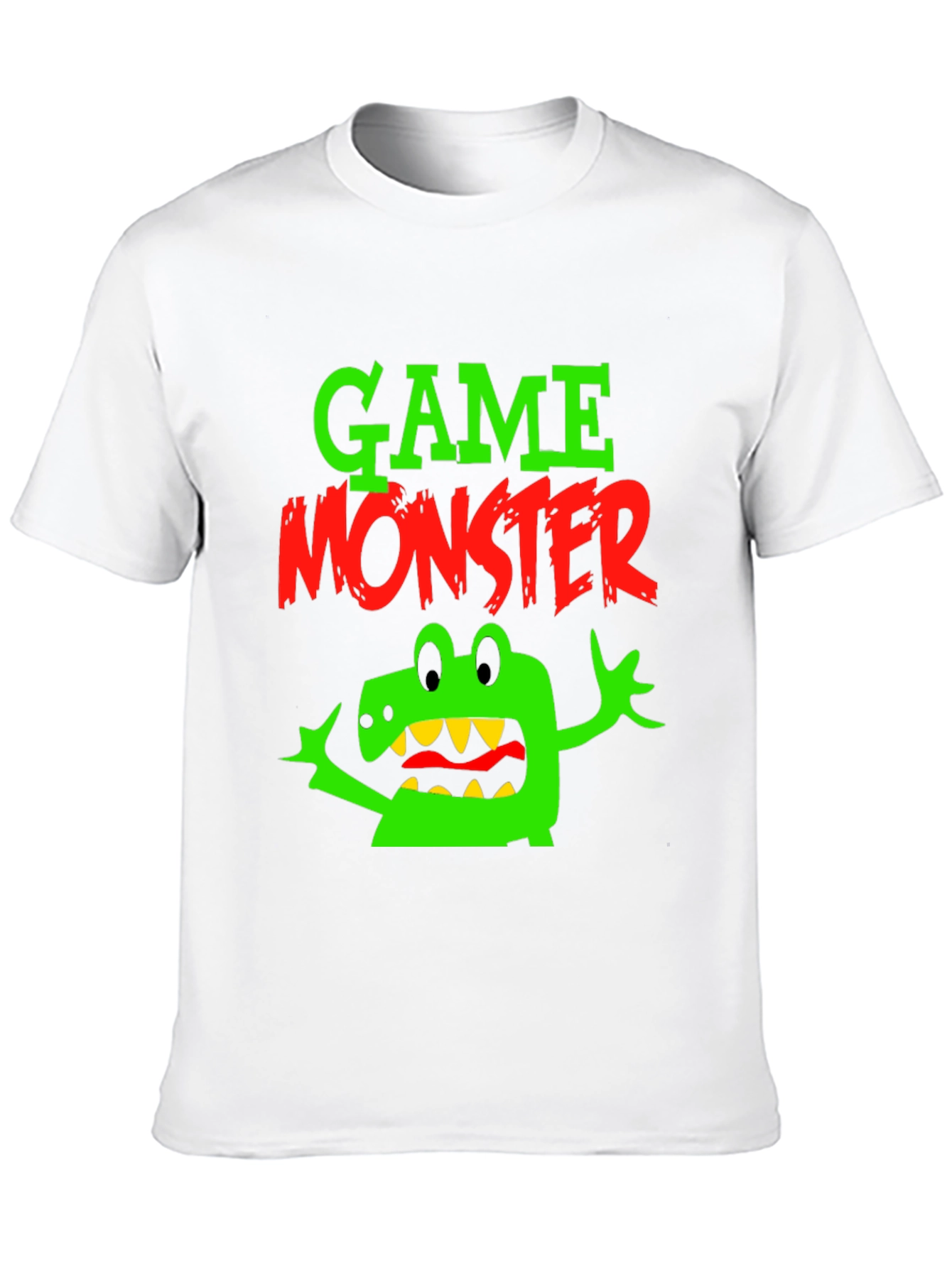 Game Monster Black Graphic Tee