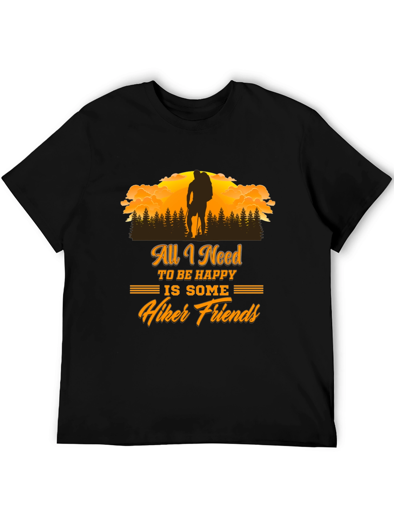 Hiker Friends Graphic T-Shirt - Adventure Ready Tee
