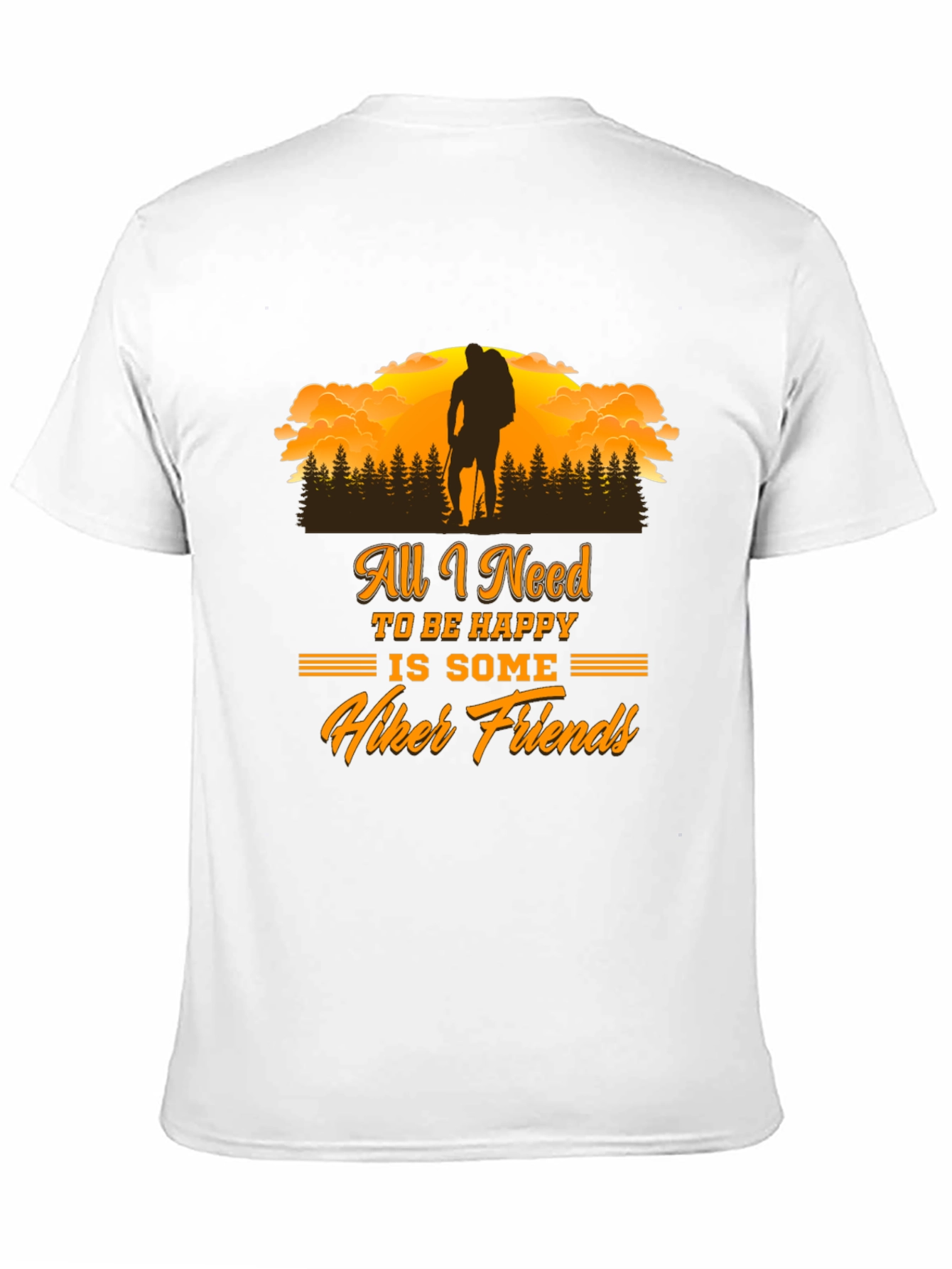 Hiker Friends Graphic T-Shirt - Adventure Ready Tee