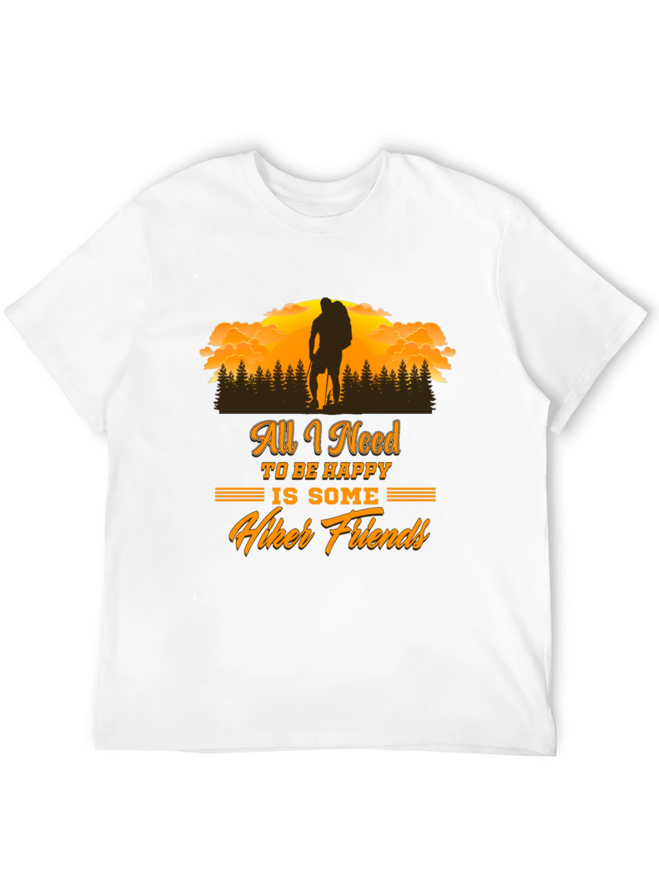 Hiker Friends Graphic T-Shirt - Adventure Ready Tee