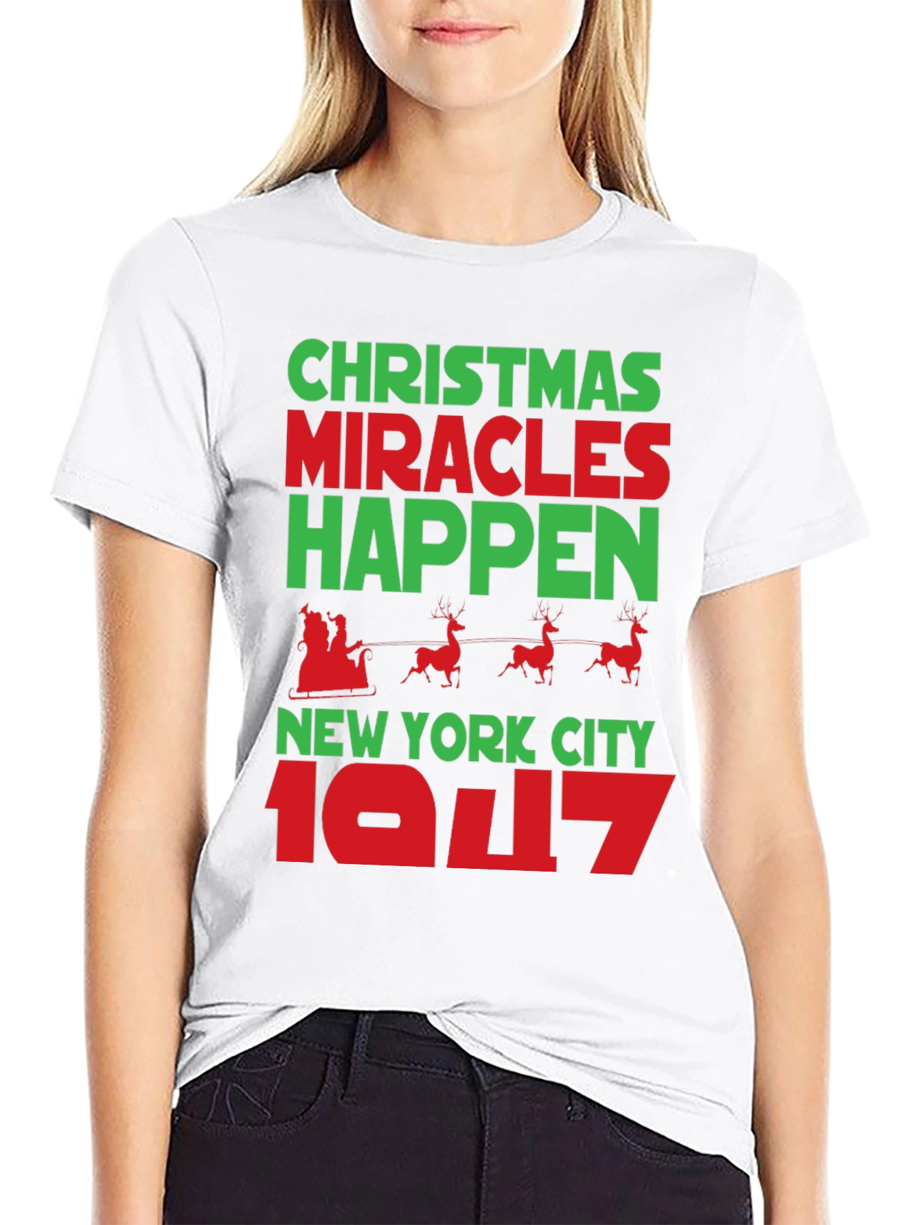 Christmas Miracles New York City 1947 T-Shirt
