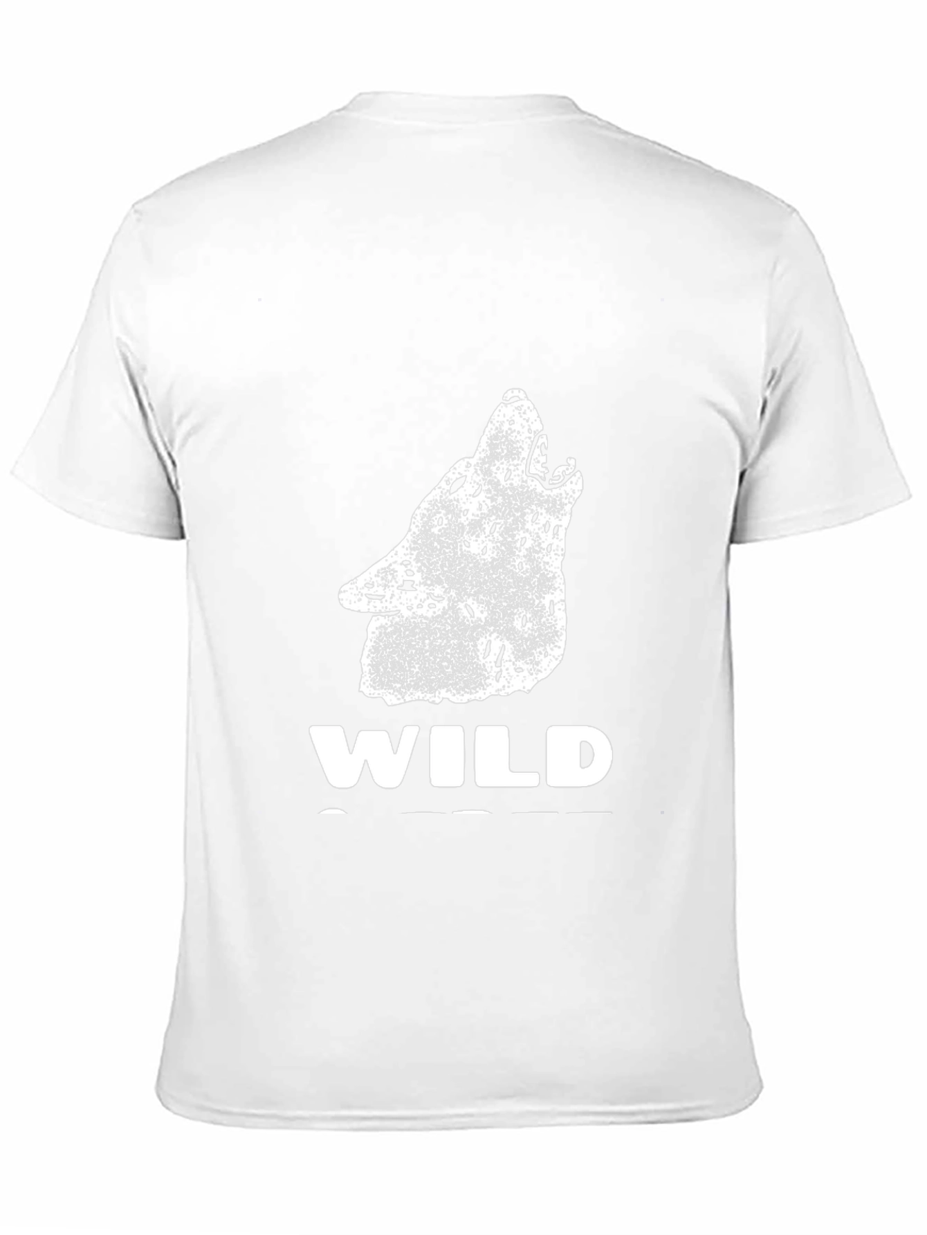 Wild Wolf Graphic T-Shirt - Black