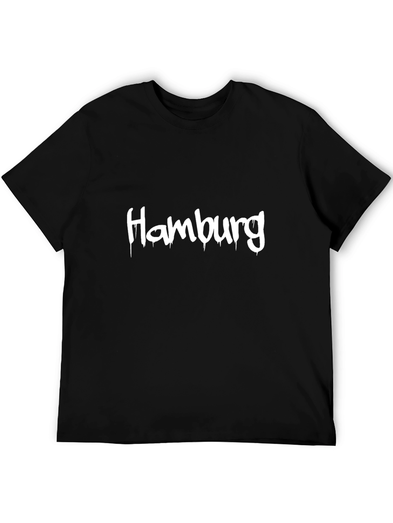Hamburg Drip Tee - Modern Graphic T-Shirt
