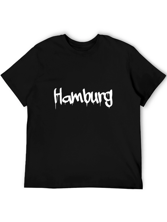 Hamburg Drip Tee - Modern Graphic T-Shirt
