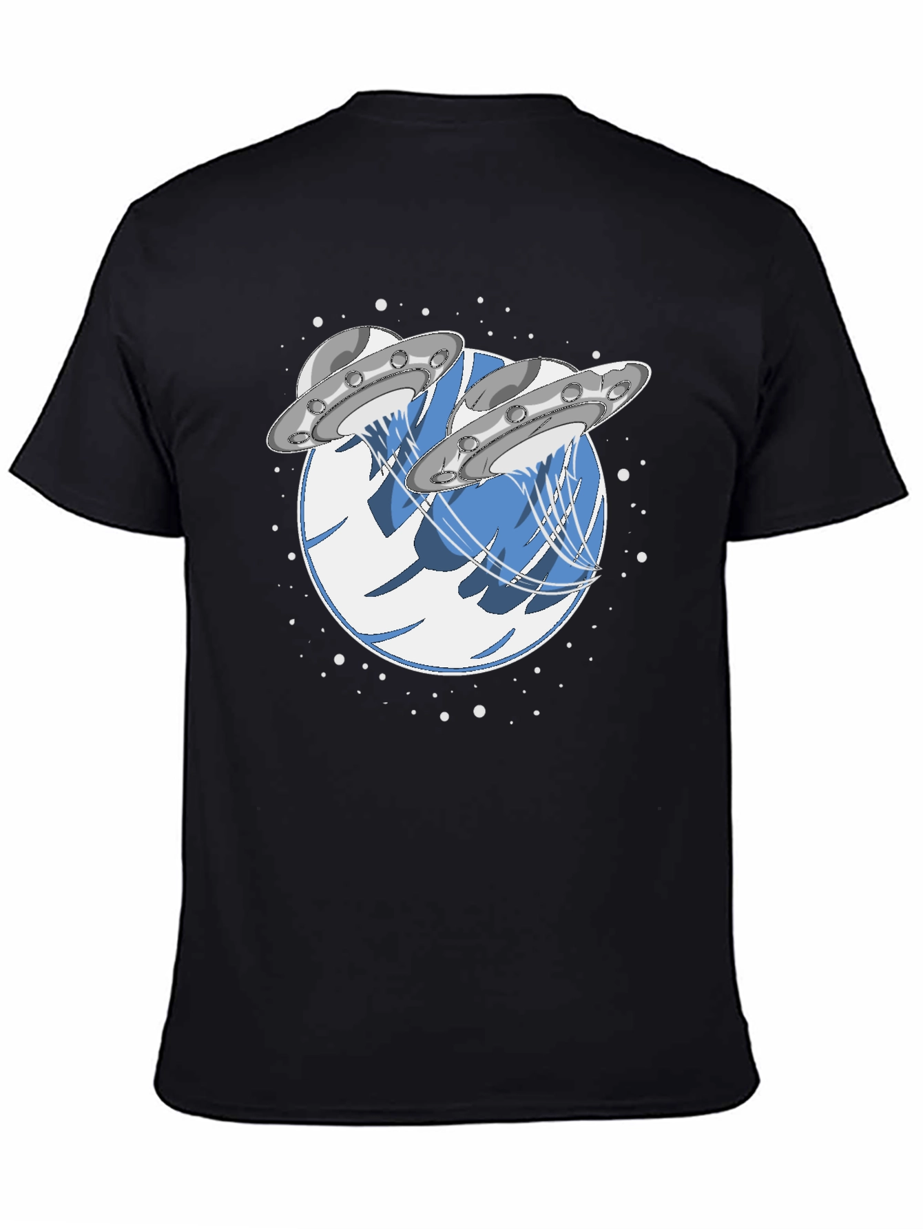 UFO Abduction Graphic T-Shirt