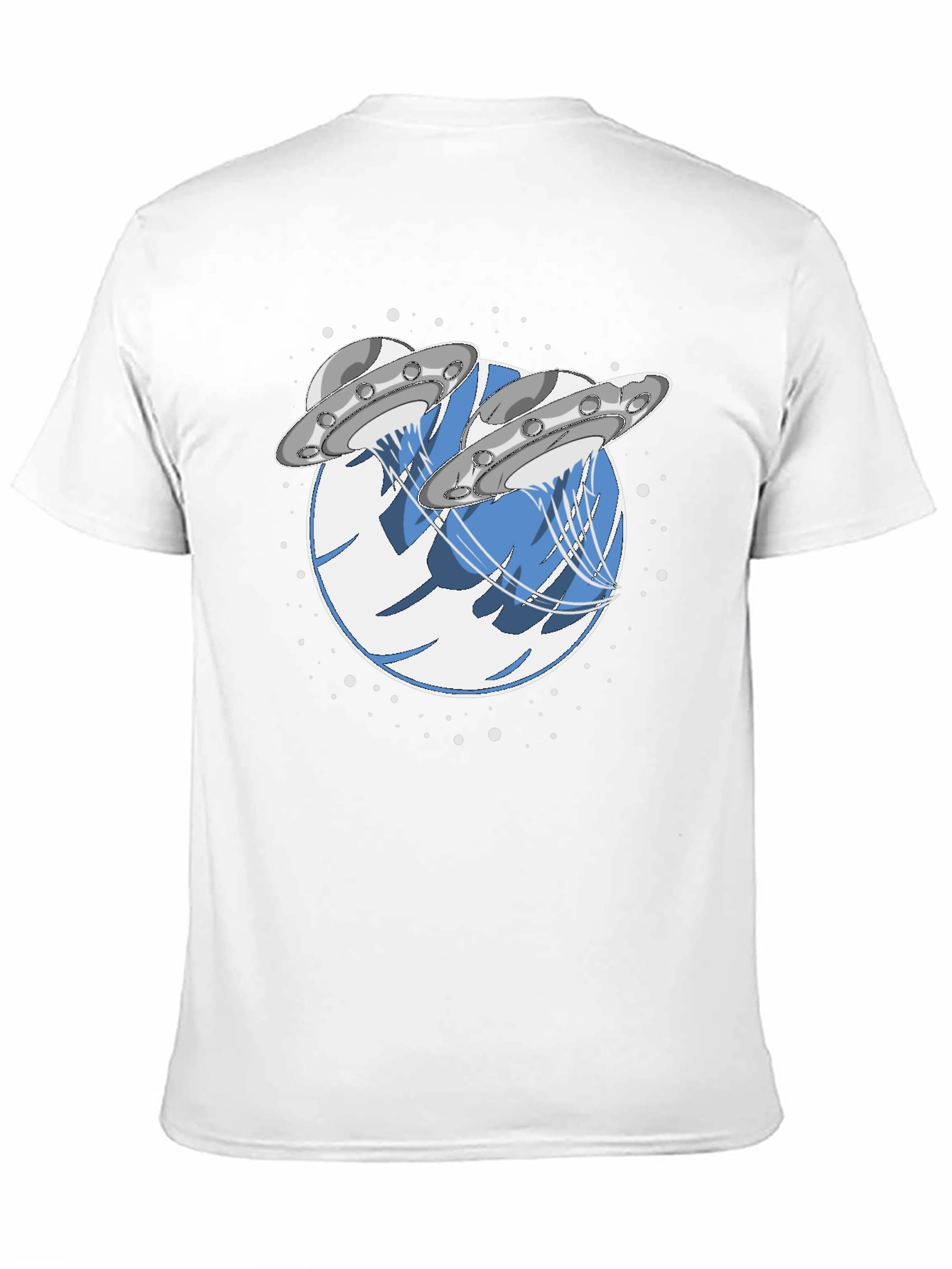 UFO Abduction Graphic T-Shirt
