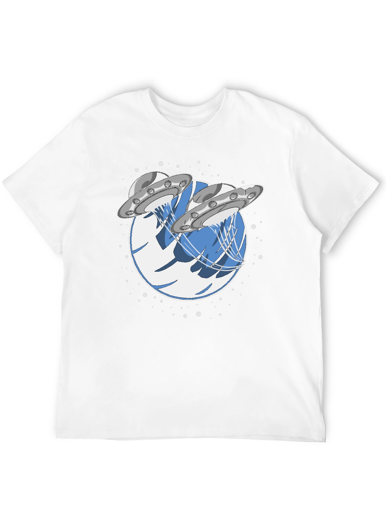 UFO Abduction Graphic T-Shirt