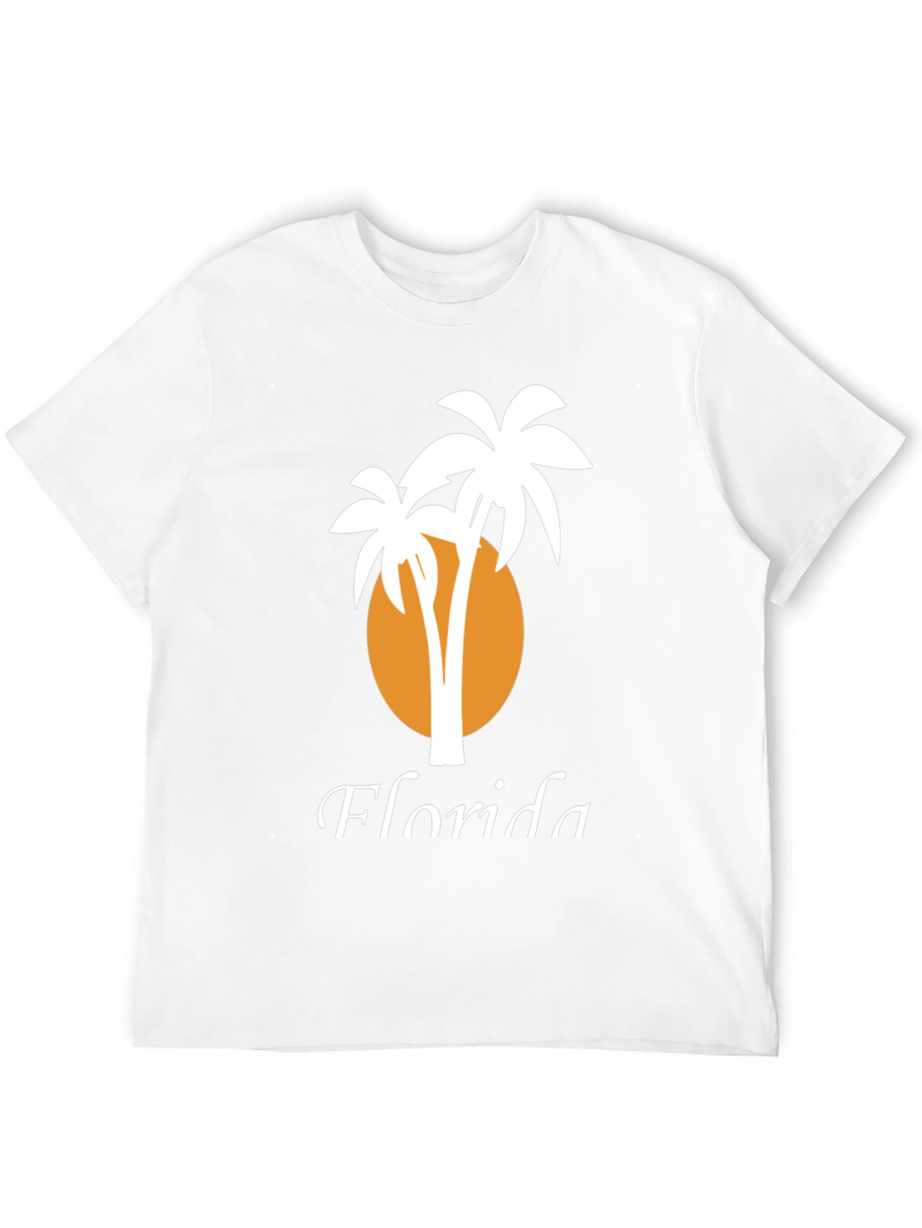 Florida Palm Tree Graphic T-Shirt