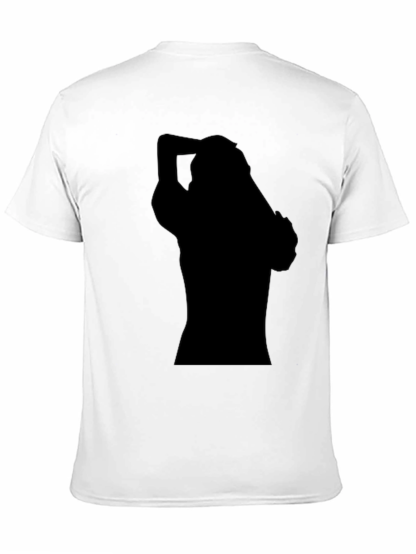 Black Silhouette Graphic T-Shirt