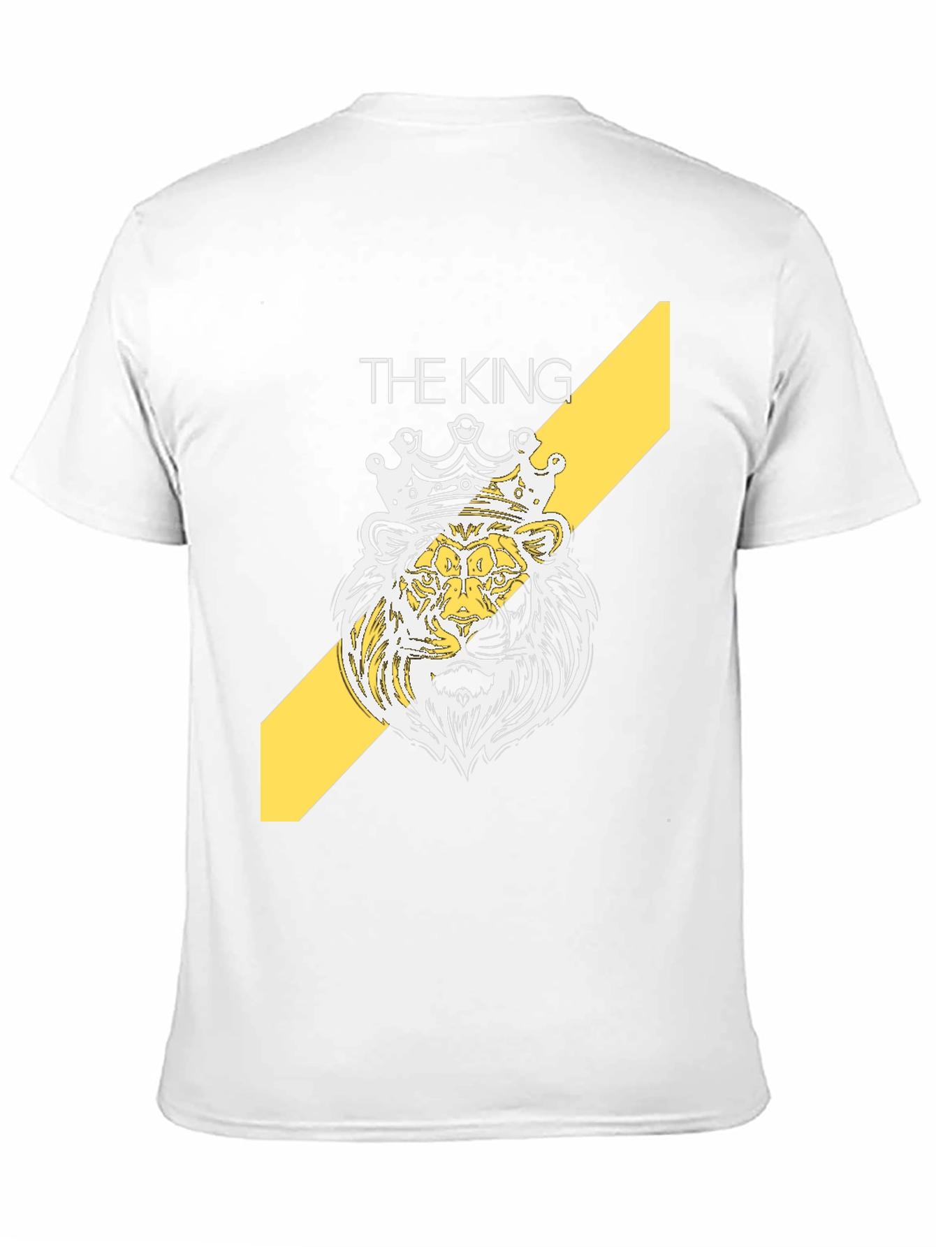 The King Lion Graphic T-Shirt - Bold Design