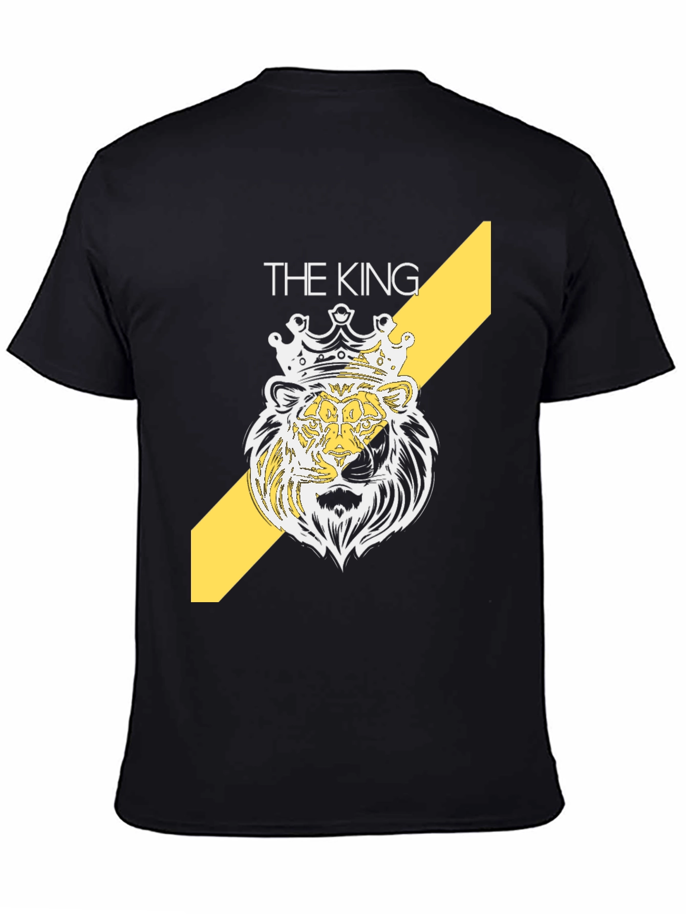 The King Lion Graphic T-Shirt - Bold Design