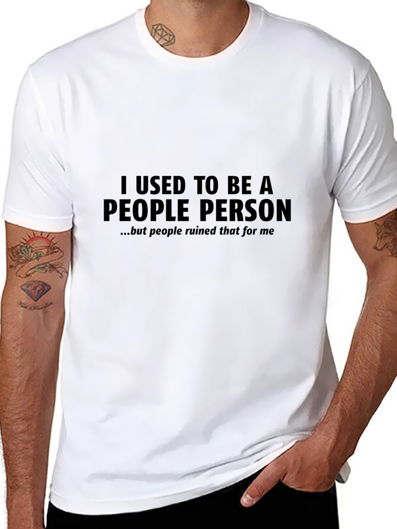 I Used To Be A People Person T-Shirt
