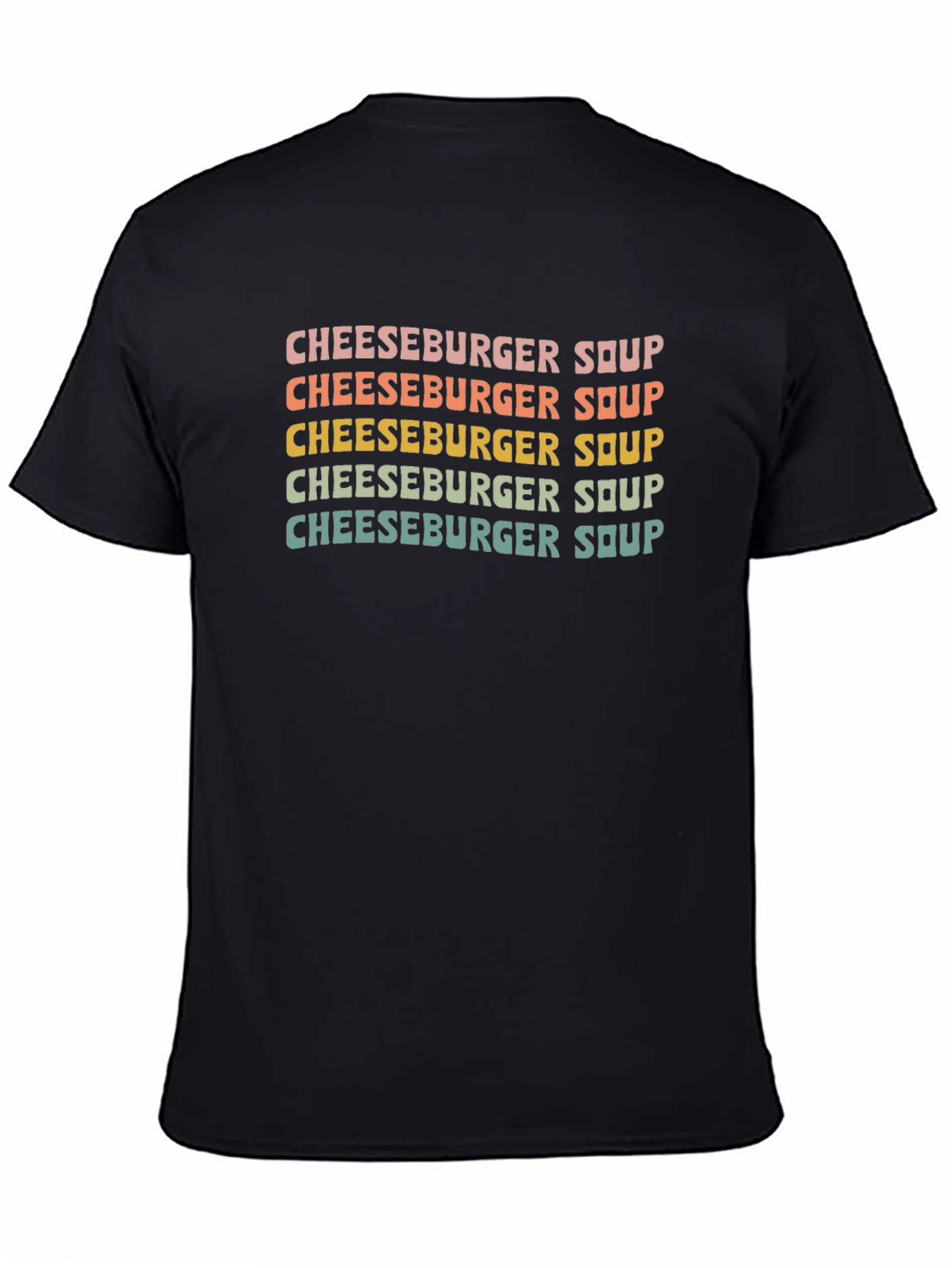 Cheeseburger Soup Retro T-Shirt