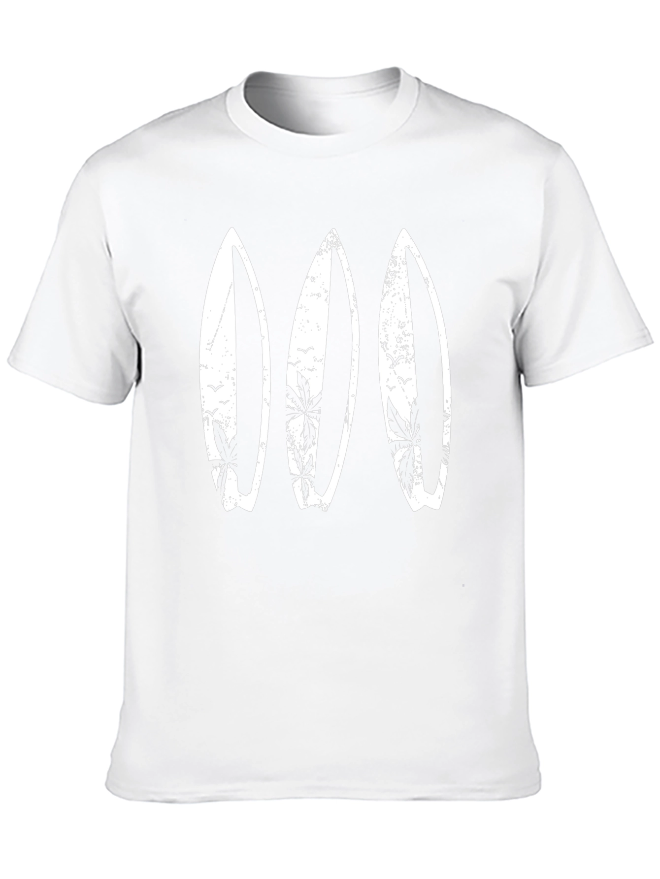 Surfboard Graphic Tee - Beach Style