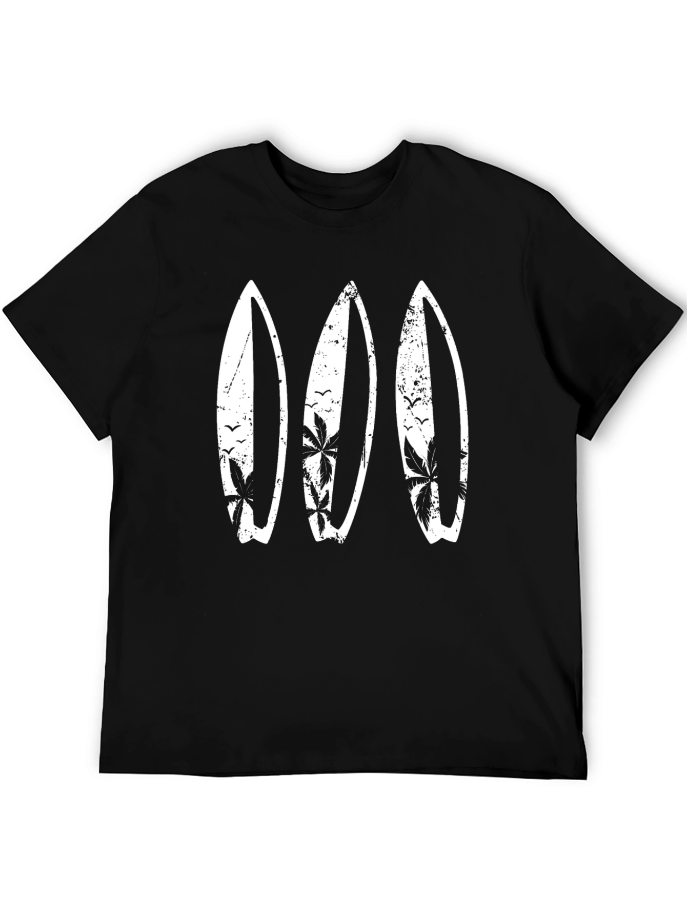 Surfboard Graphic Tee - Beach Style