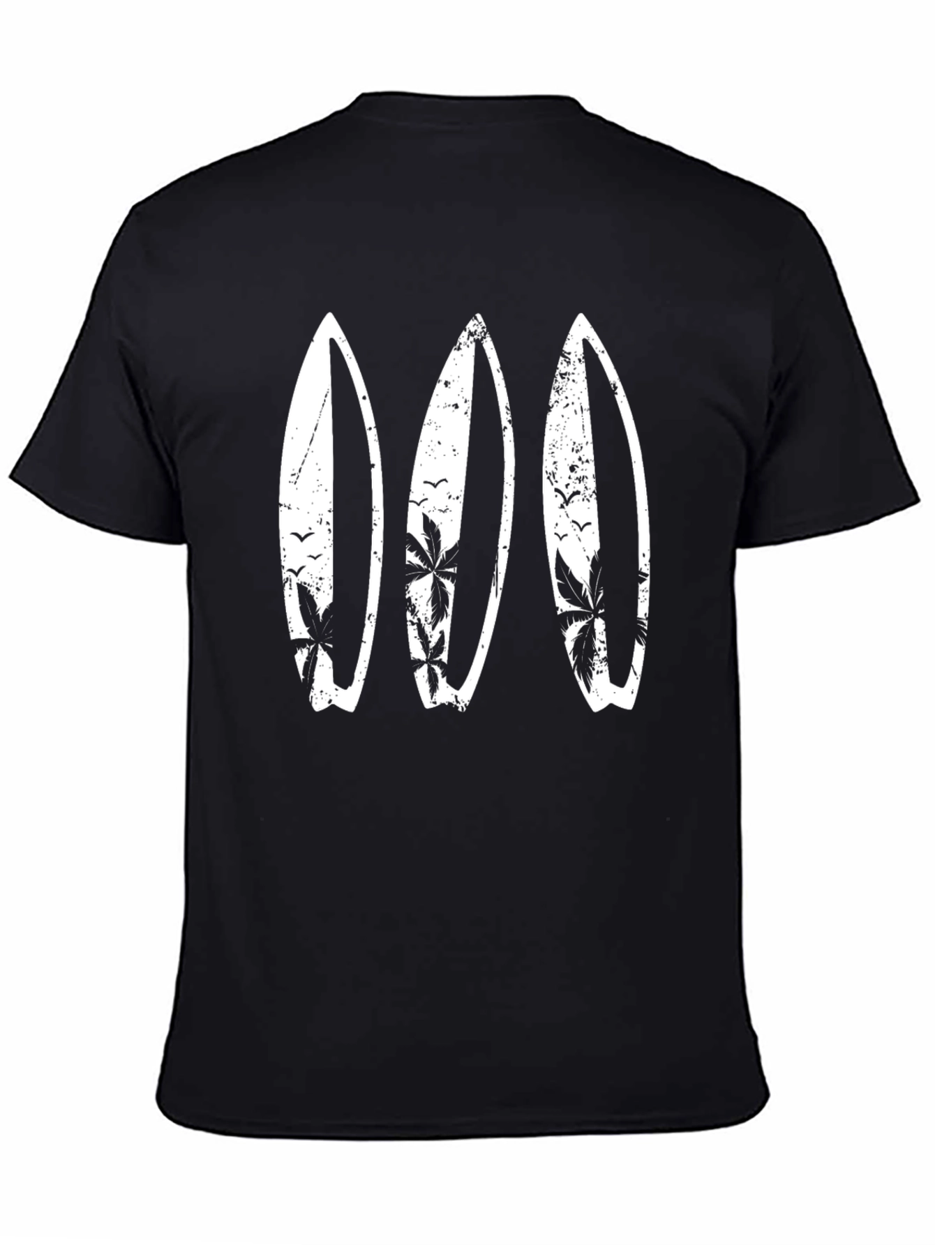 Surfboard Graphic Tee - Beach Style