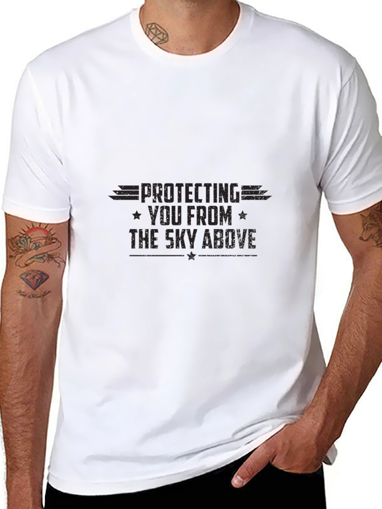 Protecting You From The Sky Above T-Shirt
