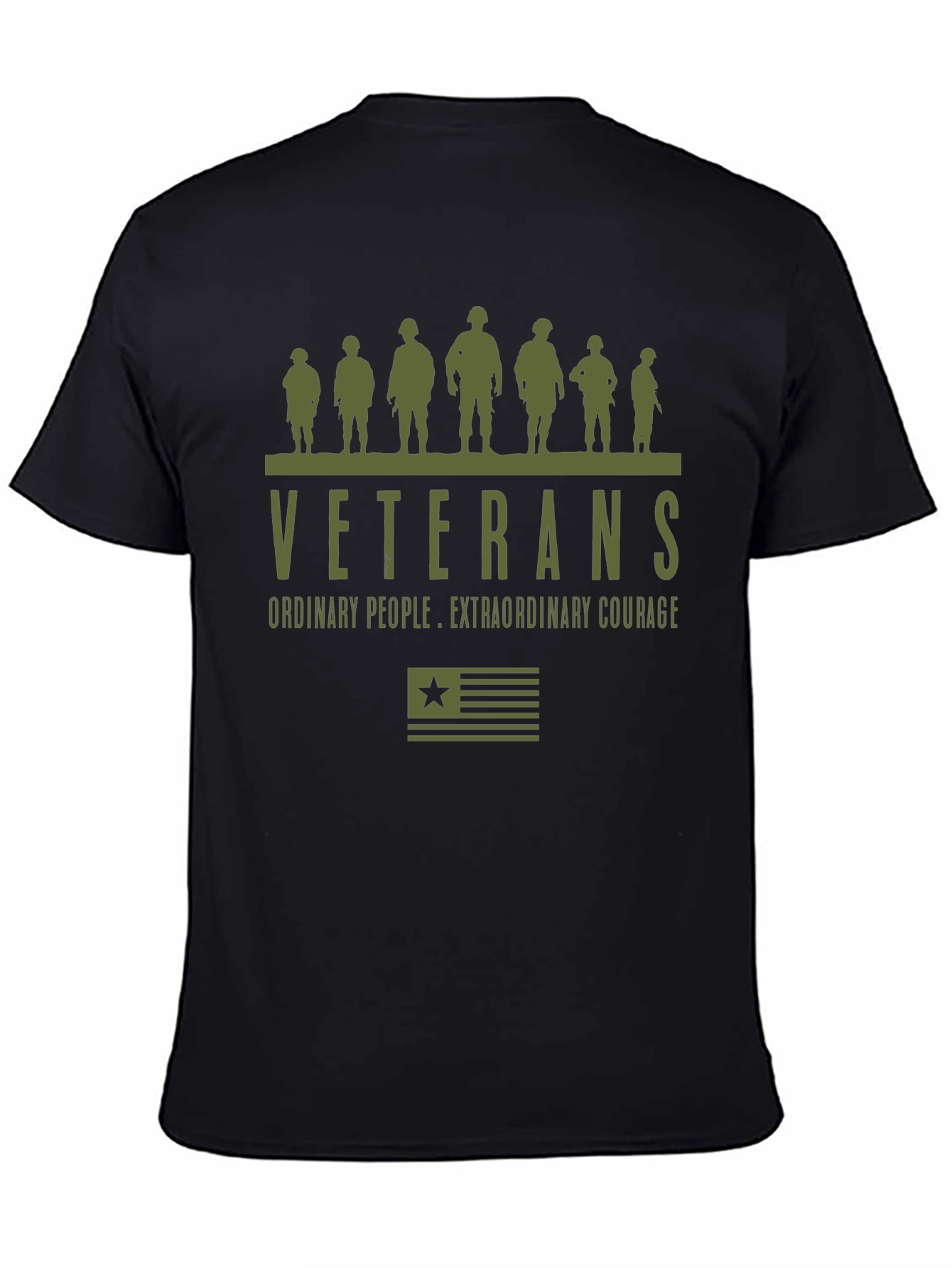 Veterans Graphic T-Shirt - Courage & Pride