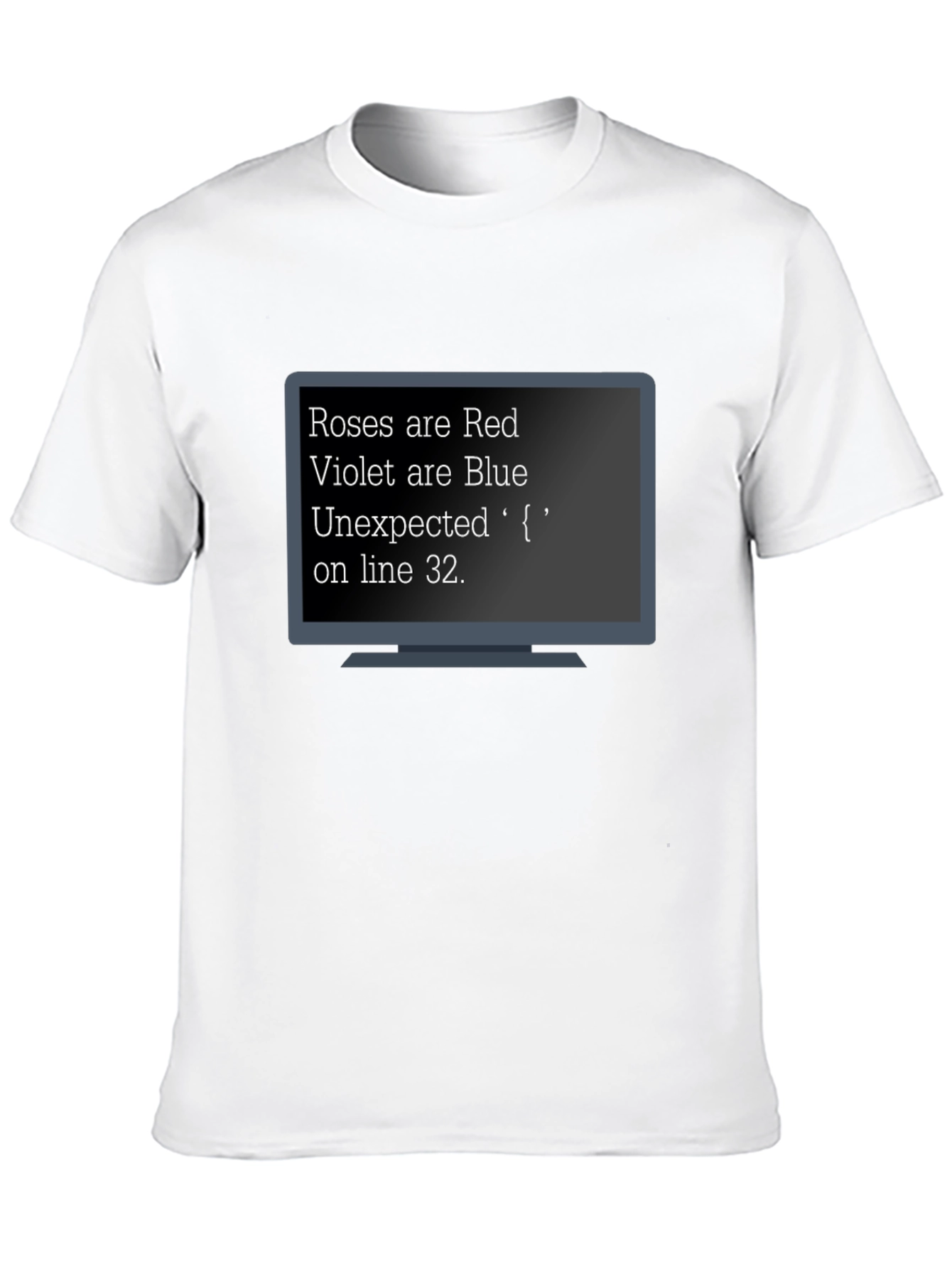 Roses Are Red Programmer Humor T-Shirt