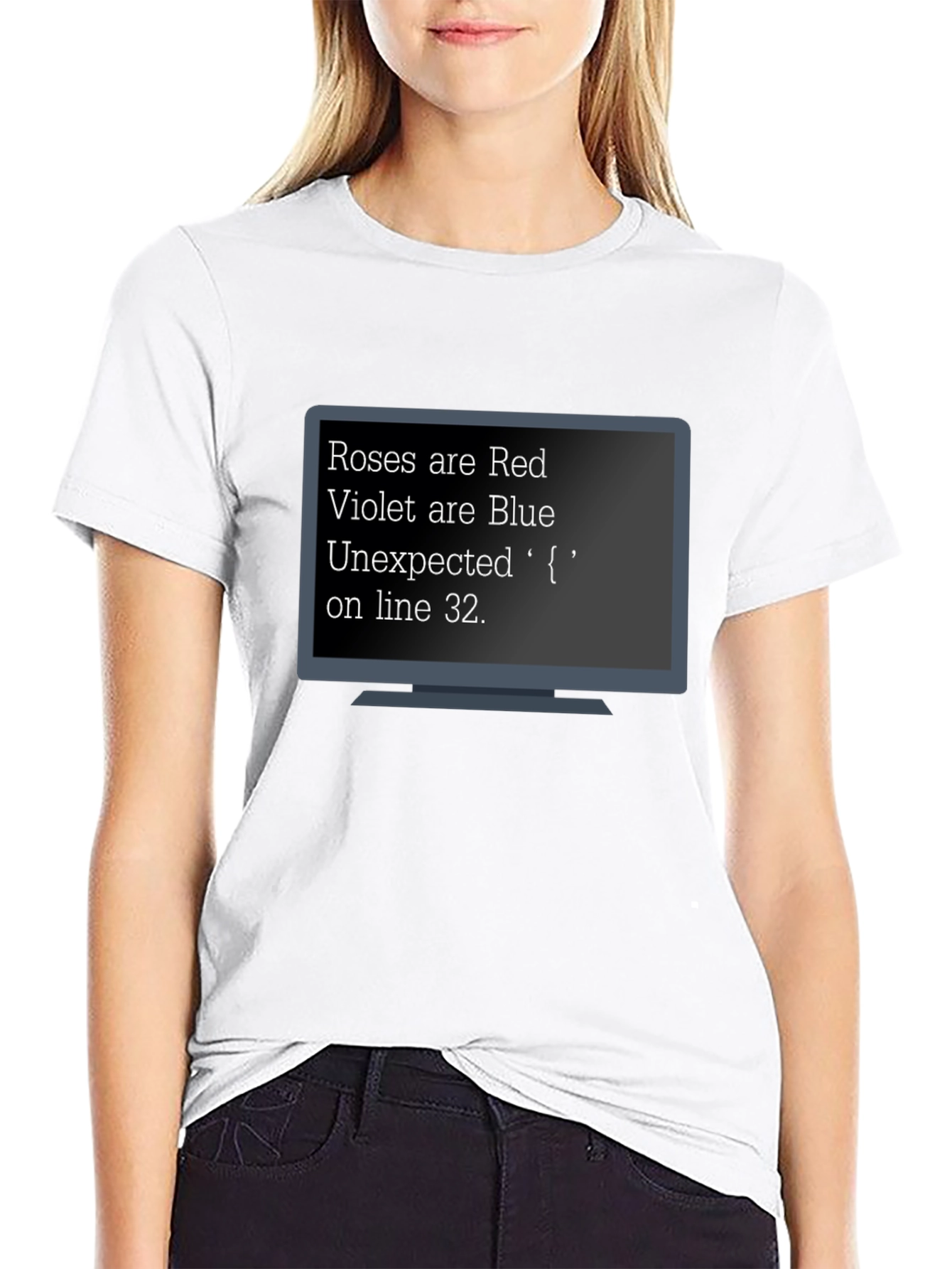 Roses Are Red Programmer Humor T-Shirt