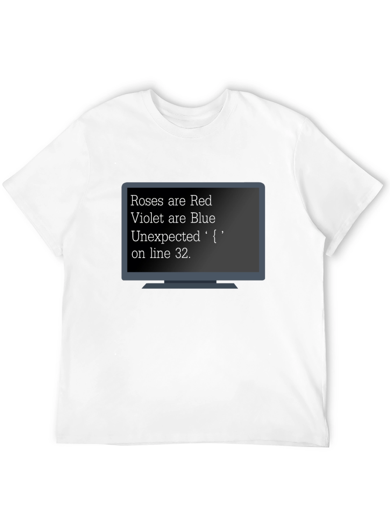 Roses Are Red Programmer Humor T-Shirt