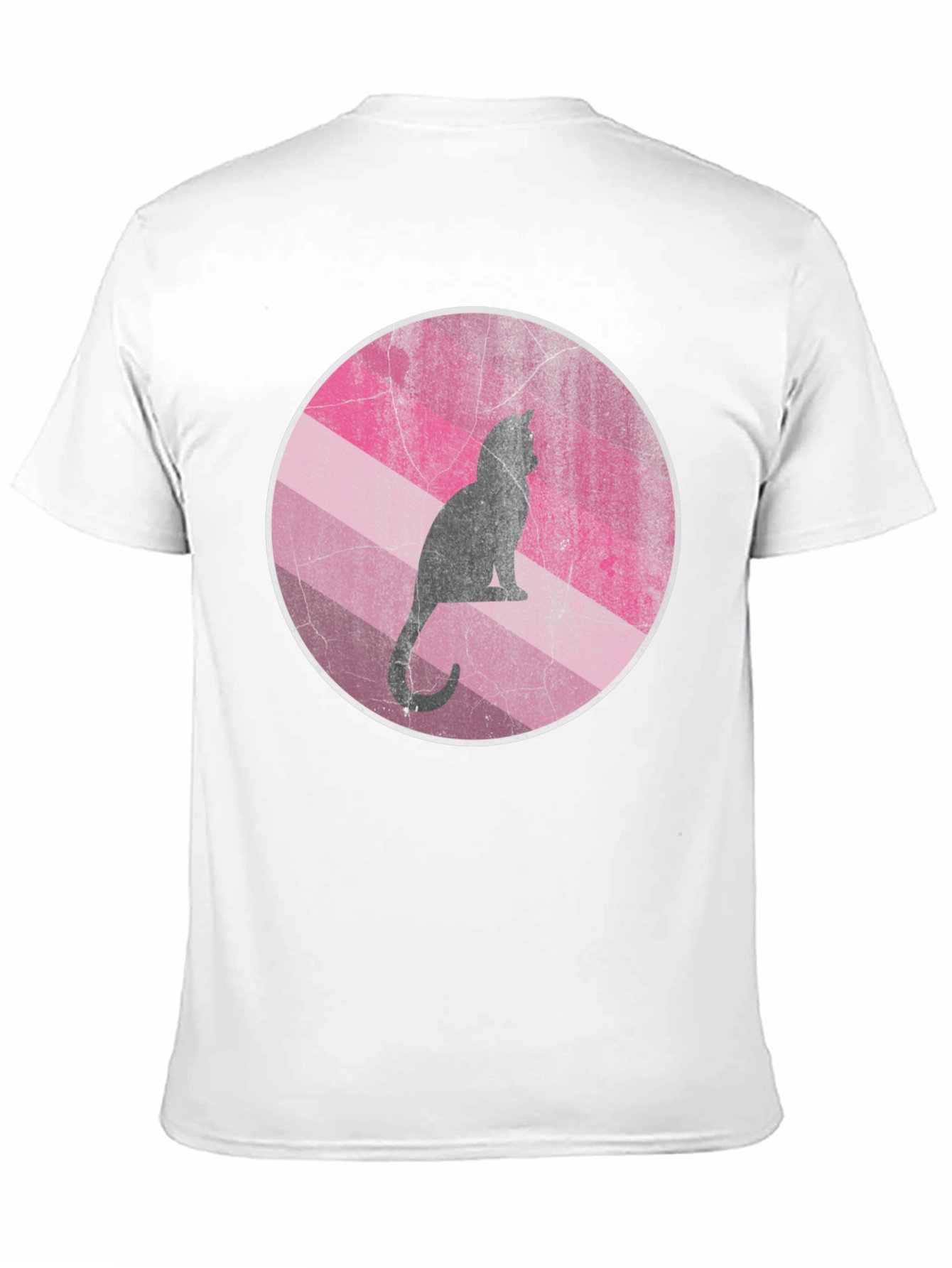 Cool Cat Silhouette Graphic Tee
